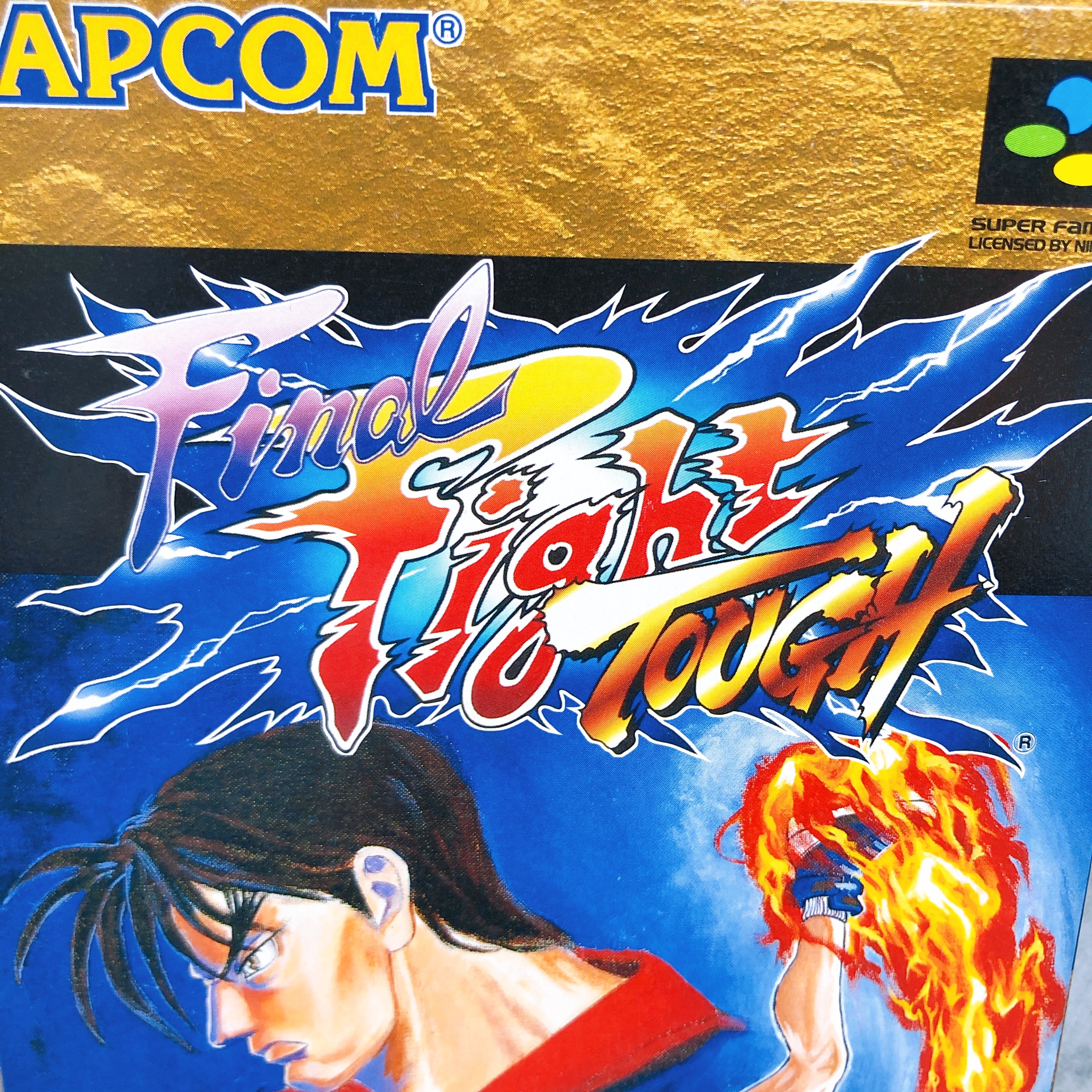 Nintendo Super Famicom Final Fight Tough Capcom Japan SNES SFC Game in Stock