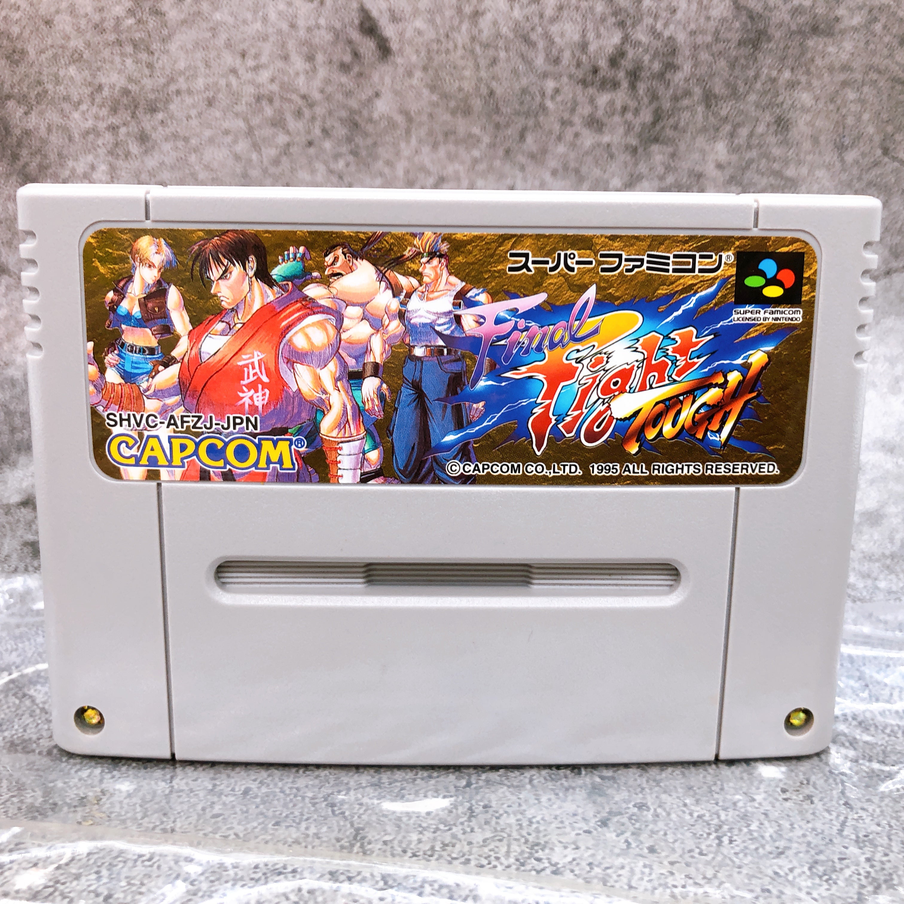 Nintendo Super Famicom Final Fight Tough Capcom Japan SNES SFC Game in Stock