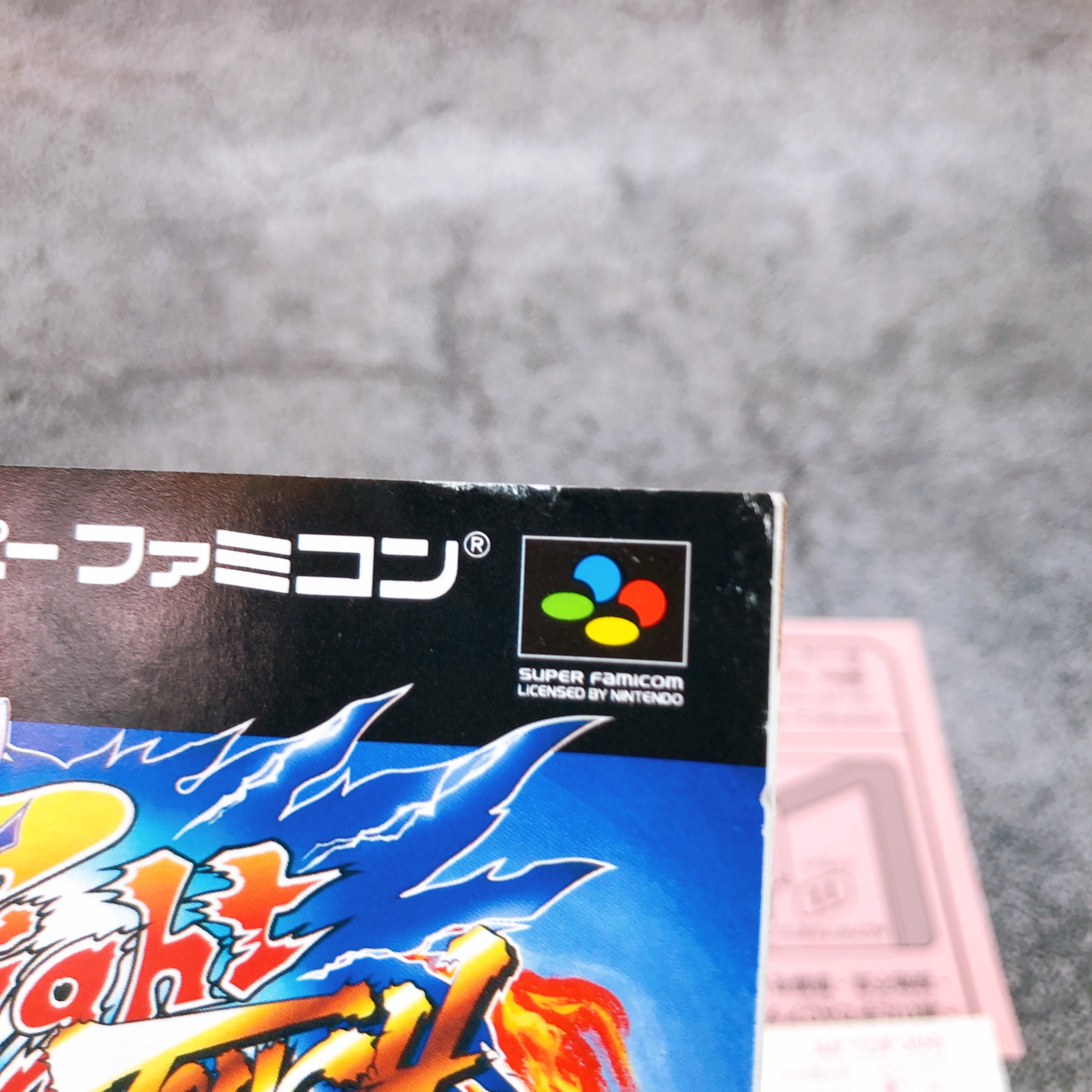 Nintendo Super Famicom Final Fight Tough Capcom Japan SNES SFC Game in Stock