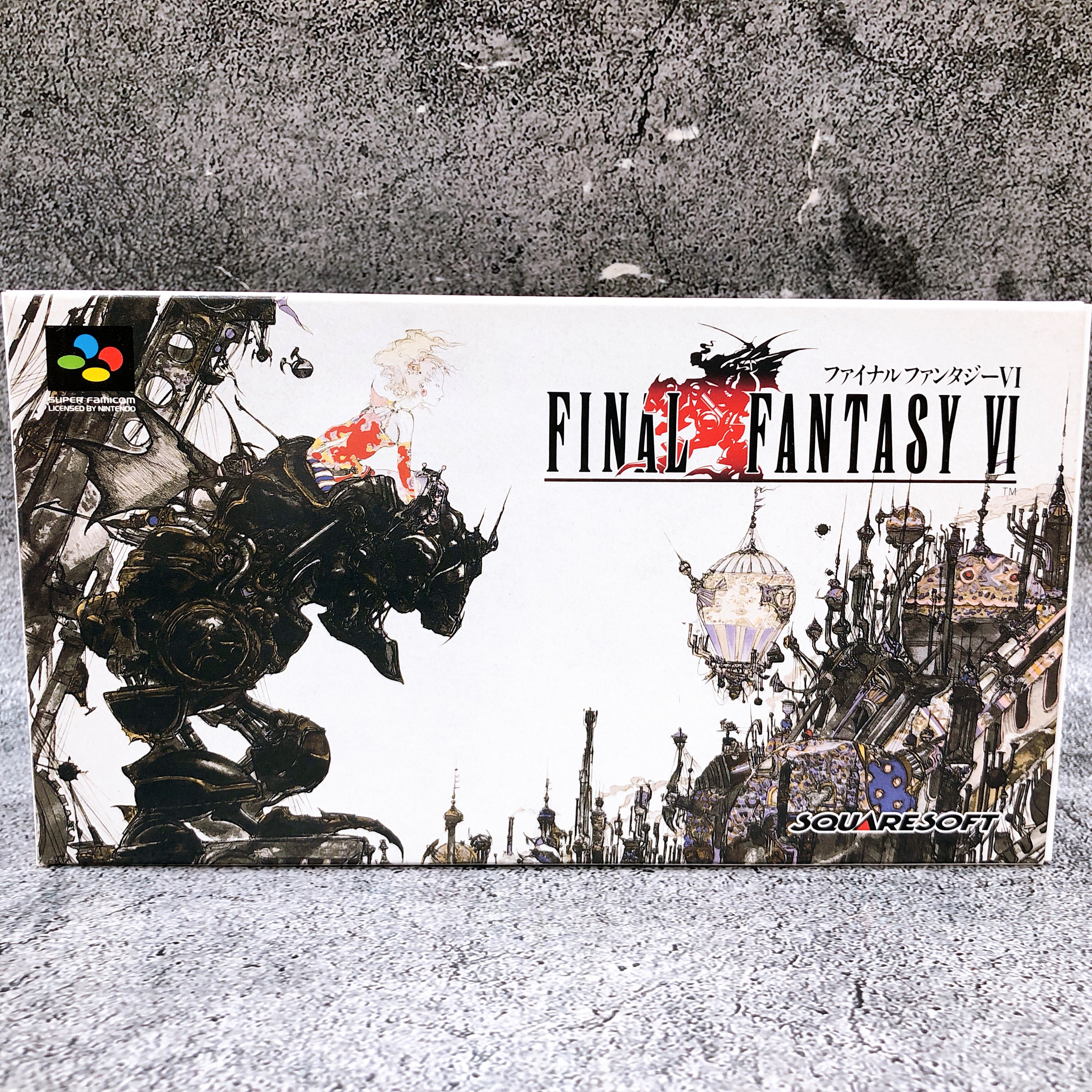 Nintendo Super Famicom Final Fantasy VI 6 FF6 Square Soft Japan SNES SFC Game
