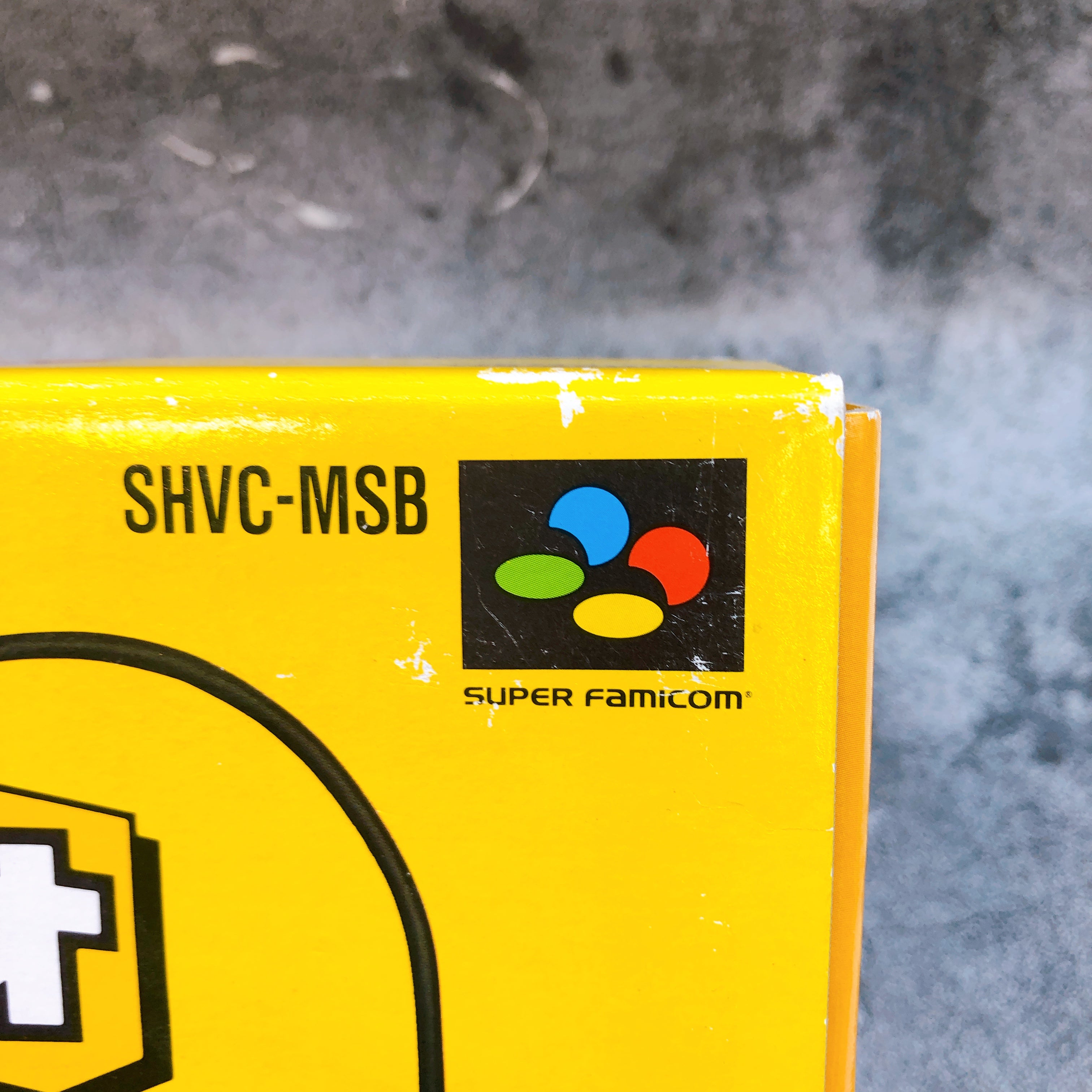 Nintendo Super Famicom Mario & Wario Mouse SET Japan SNES SFC Game