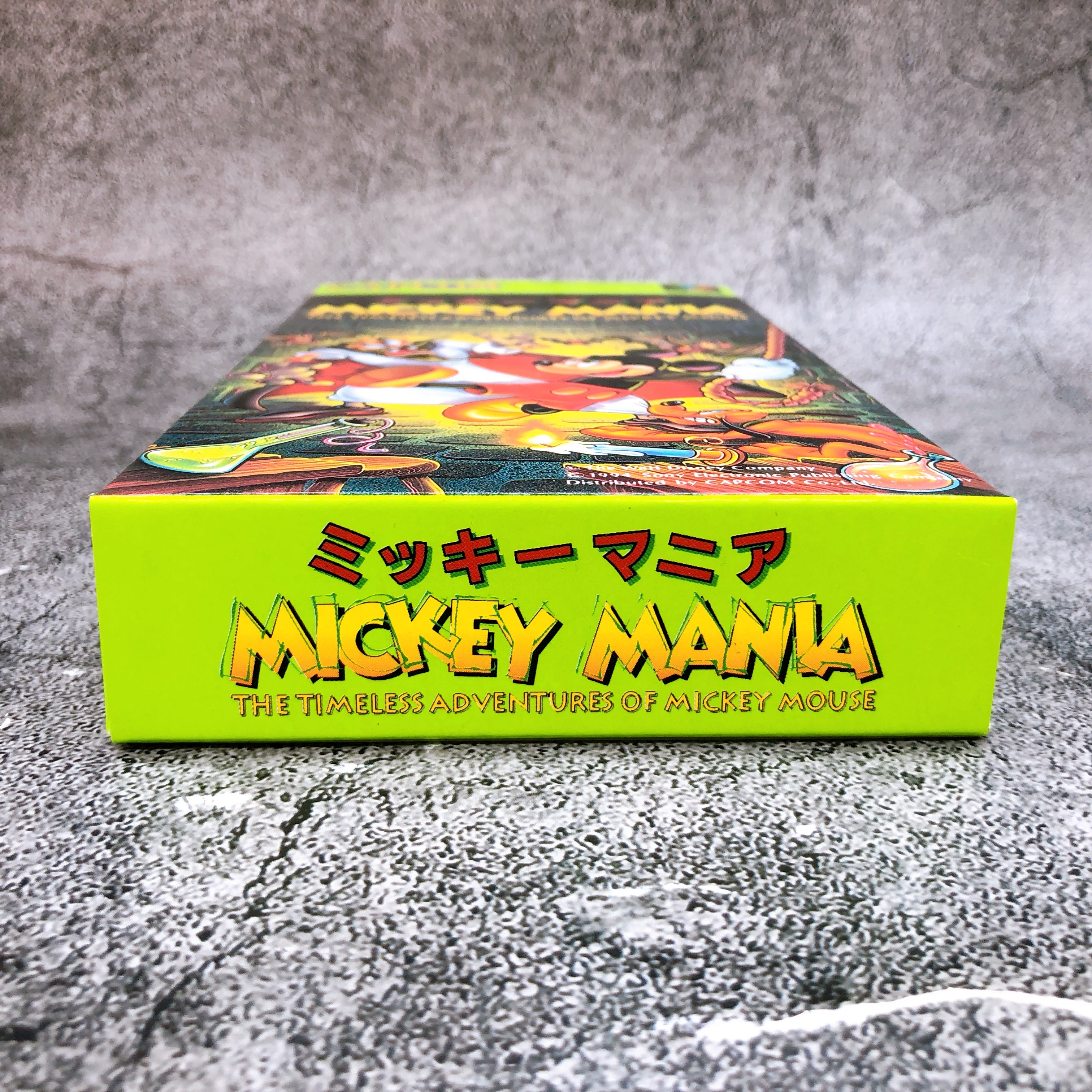 Nintendo Super Famicom Mickey Mania Capcom Japan SNES SFC Game in Stock