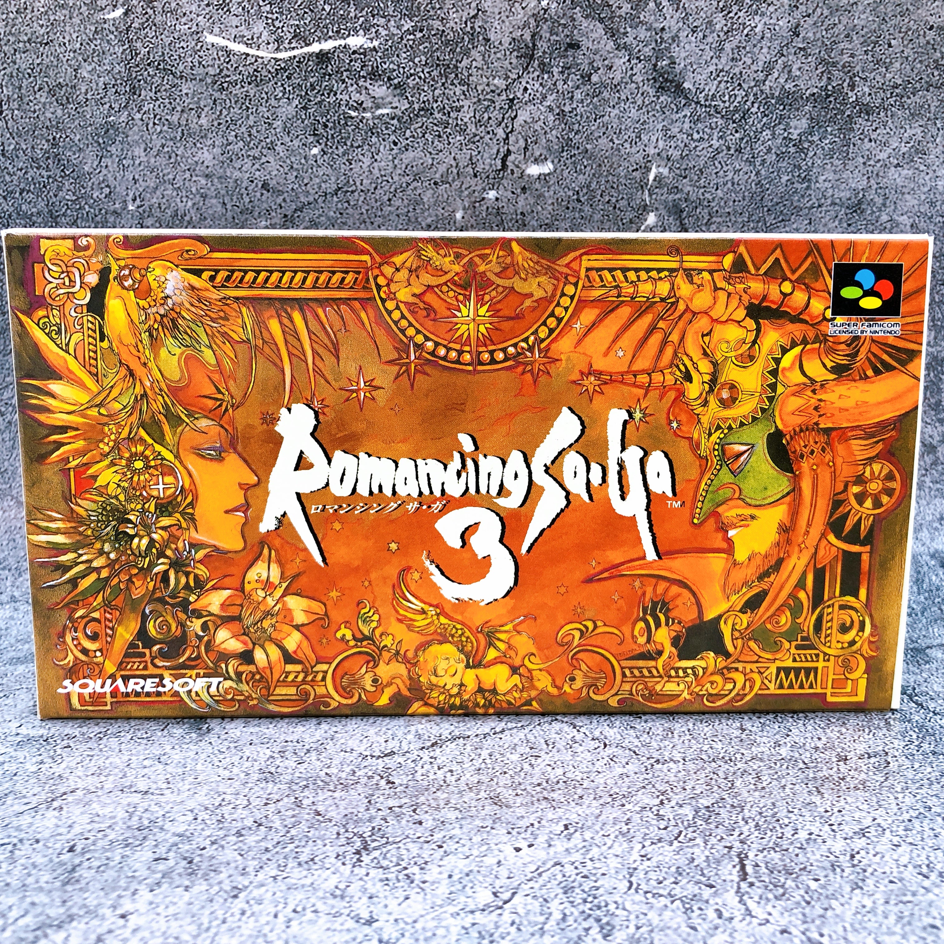 Nintendo Super Famicom Romancing SaGa 3 RPG Square Japan SNES SFC Game