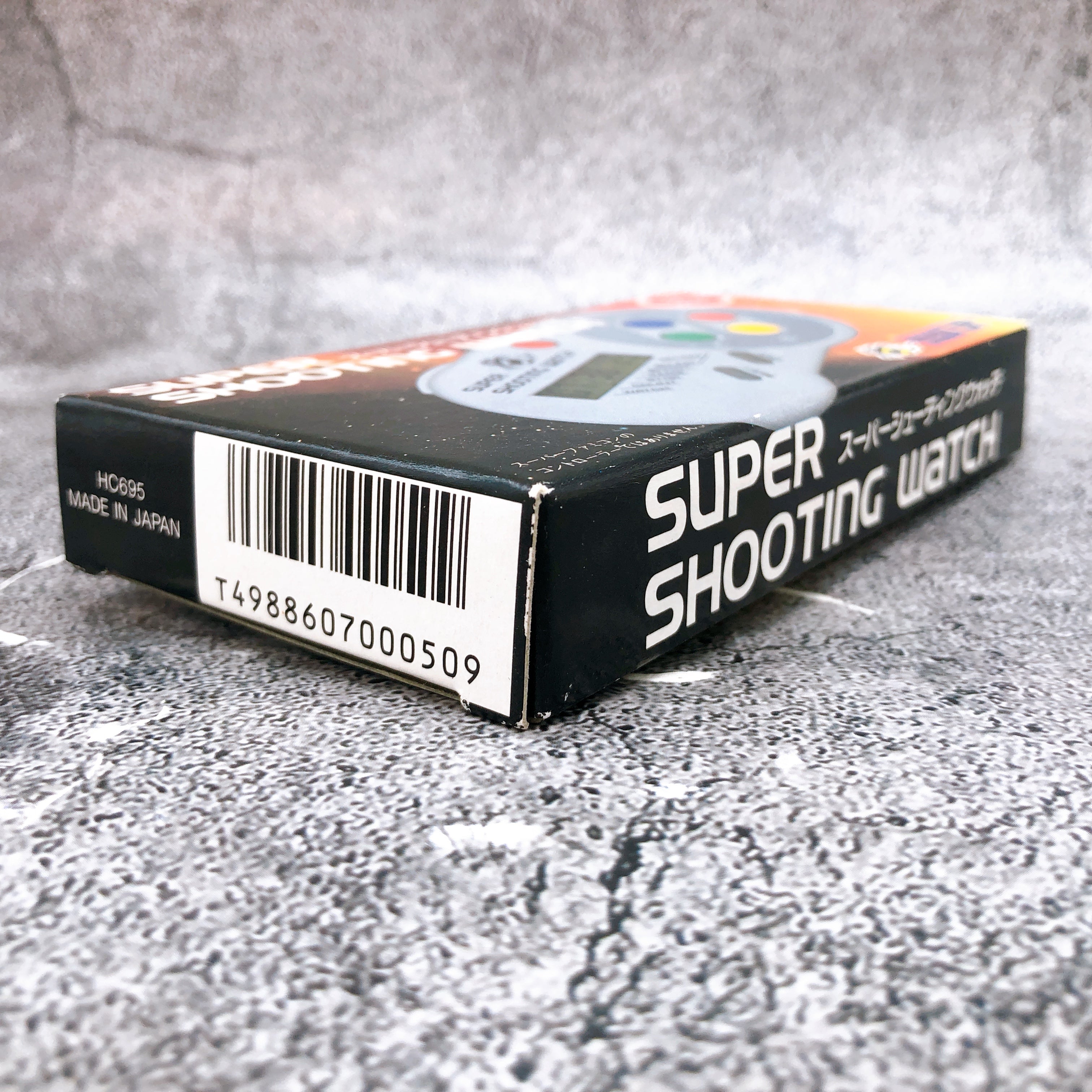 Hudson Soft Super Shooting Watch HC695 Retro Game Timer Counter Boxed