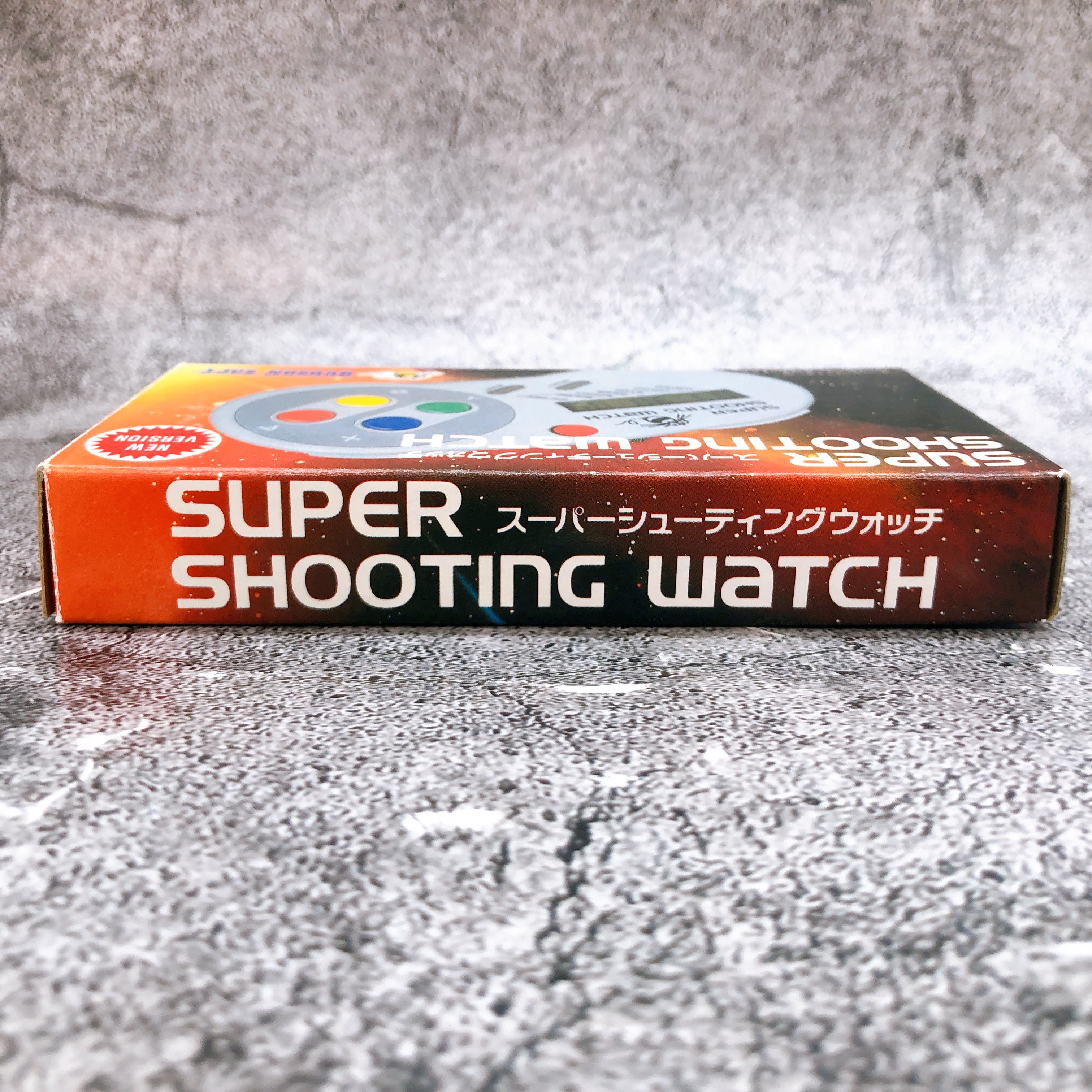 Hudson Soft Super Shooting Watch HC695 Retro Game Timer Counter Boxed