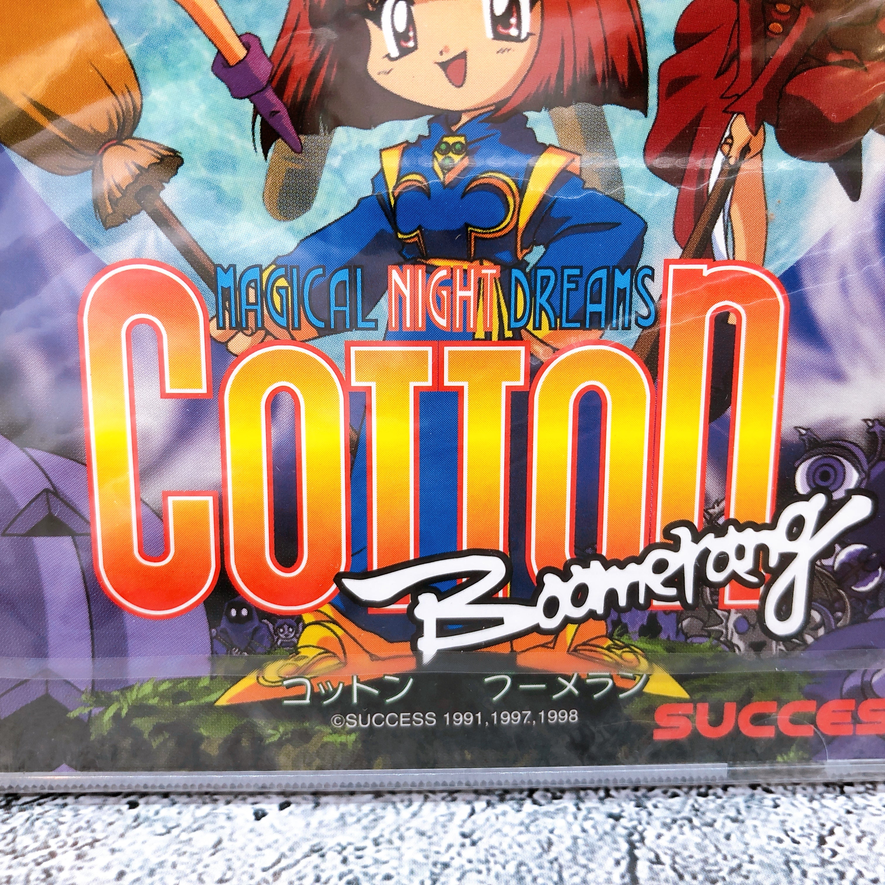 Sega Saturn Cotton Boomerang SS Shooting Game Success Japan Rare Sealed NEW