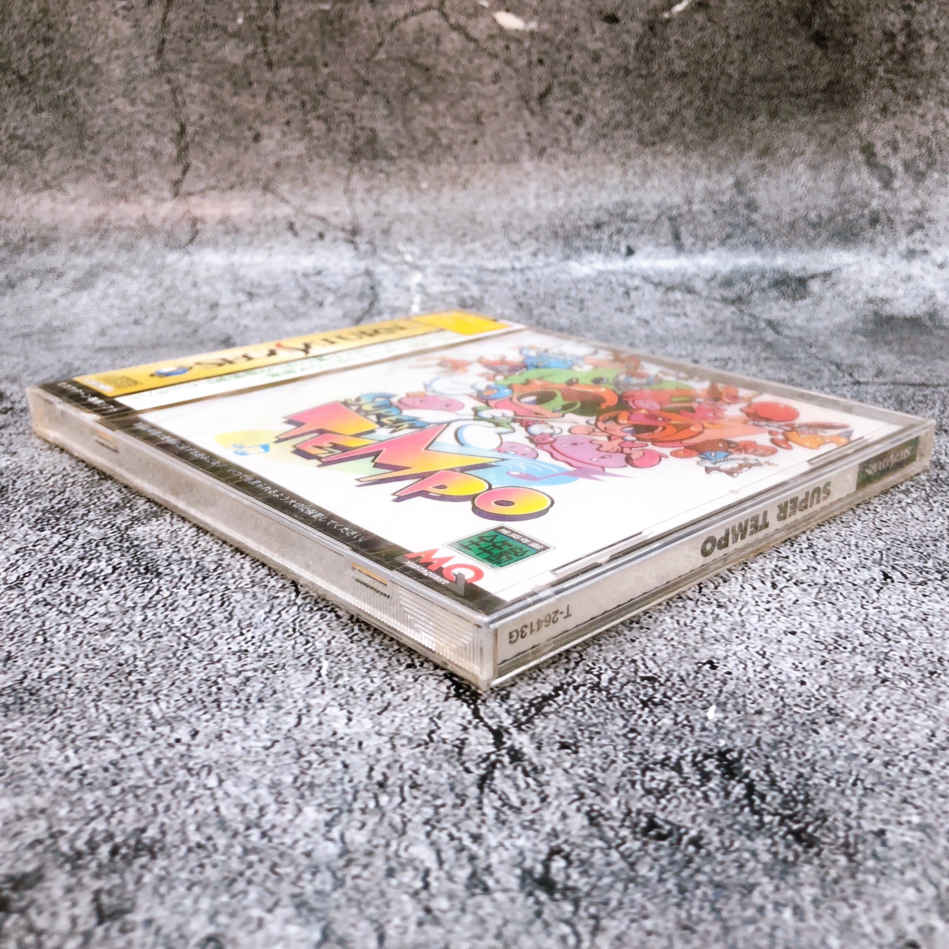 Sega Saturn SUPER TEMPO SS Action Game Media Quest Japan Sealed NEW AUTHENTIC