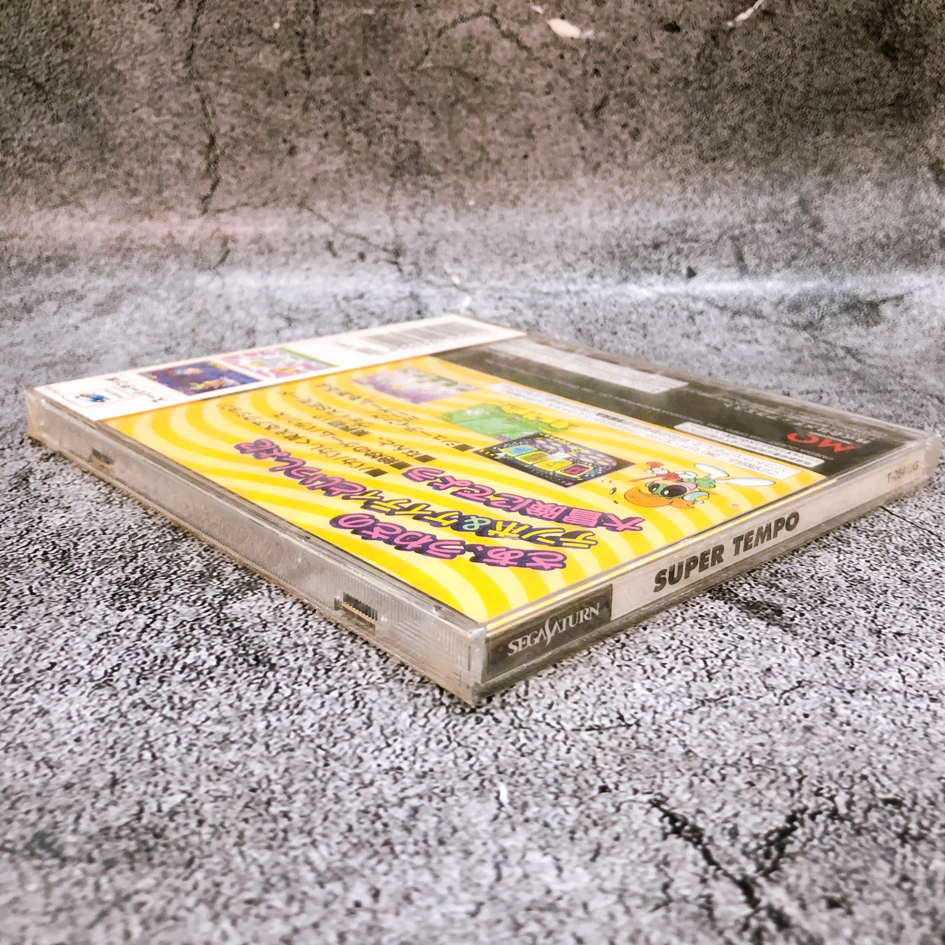 Sega Saturn SUPER TEMPO SS Action Game Media Quest Japan Sealed NEW AUTHENTIC