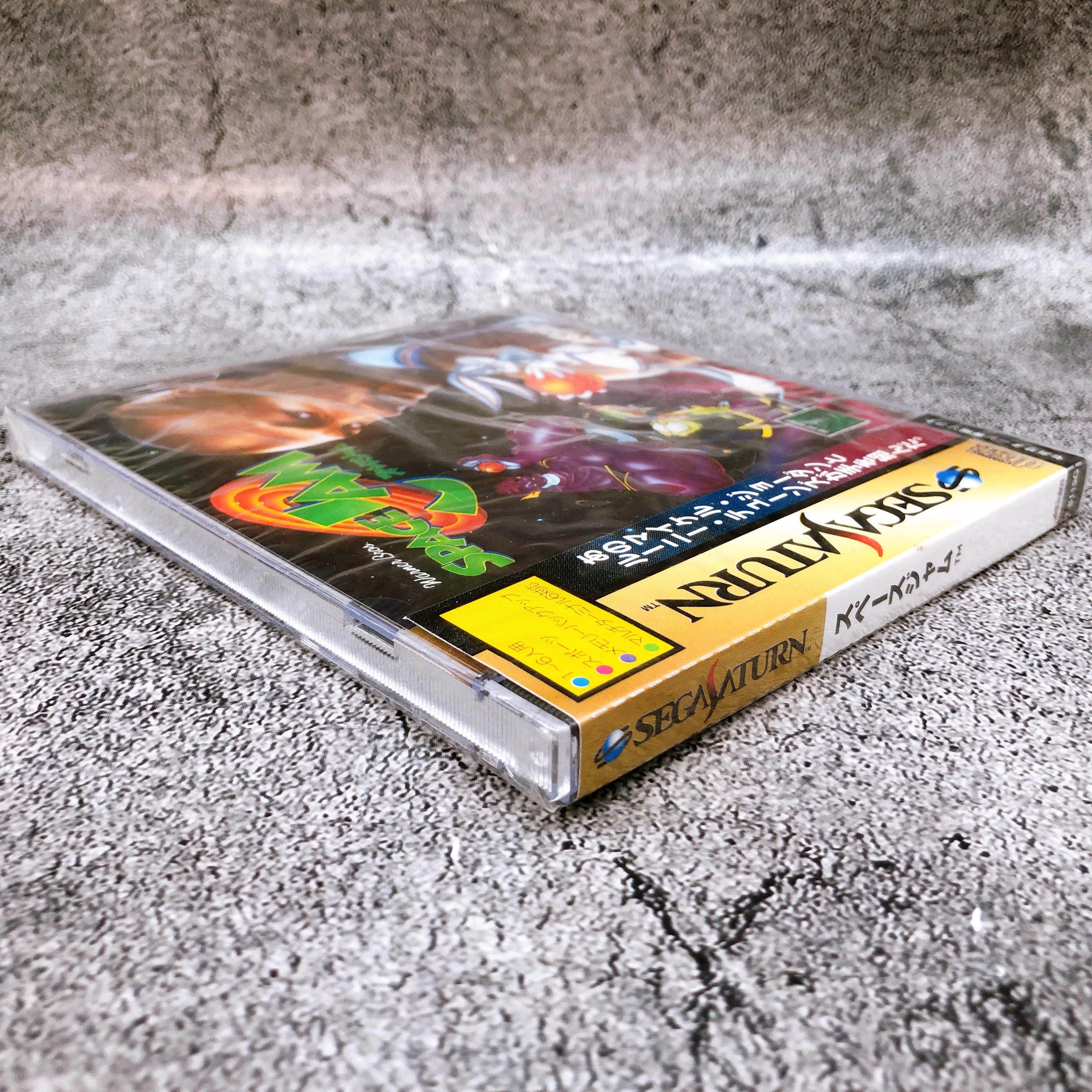 Sega Saturn Space Jam Michael Jordan SS Sports Game Acclaim Japan Sealed NEW