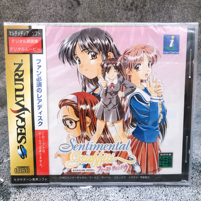 Sega Saturn Sentimental Graffiti First Window SS Game NEC Japan Sealed New