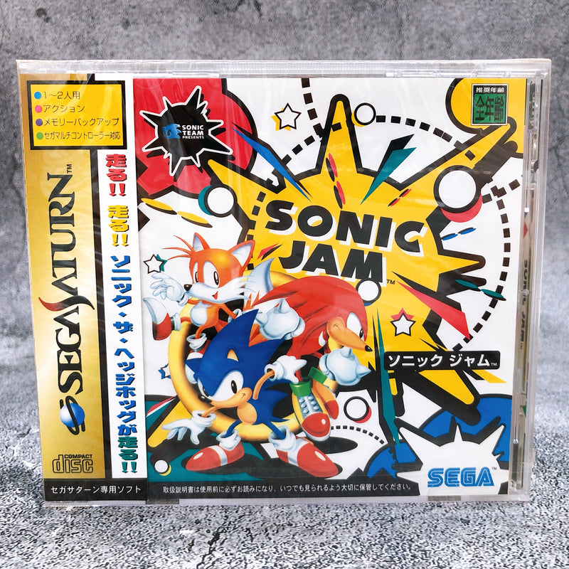 Sega Saturn Sonic Jam SS Japan Game Sealed New