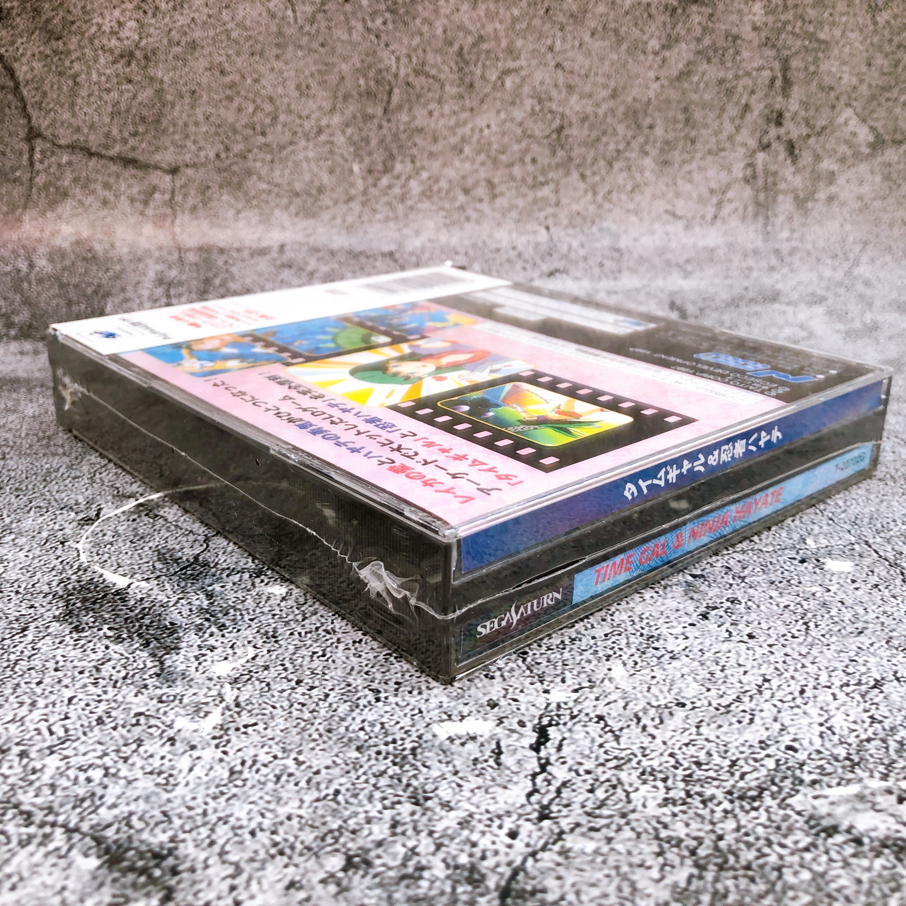 Sega Saturn Time Gal & Ninja Hayate SS Ecseco Japan Game Factory Sealed FASTSHIP