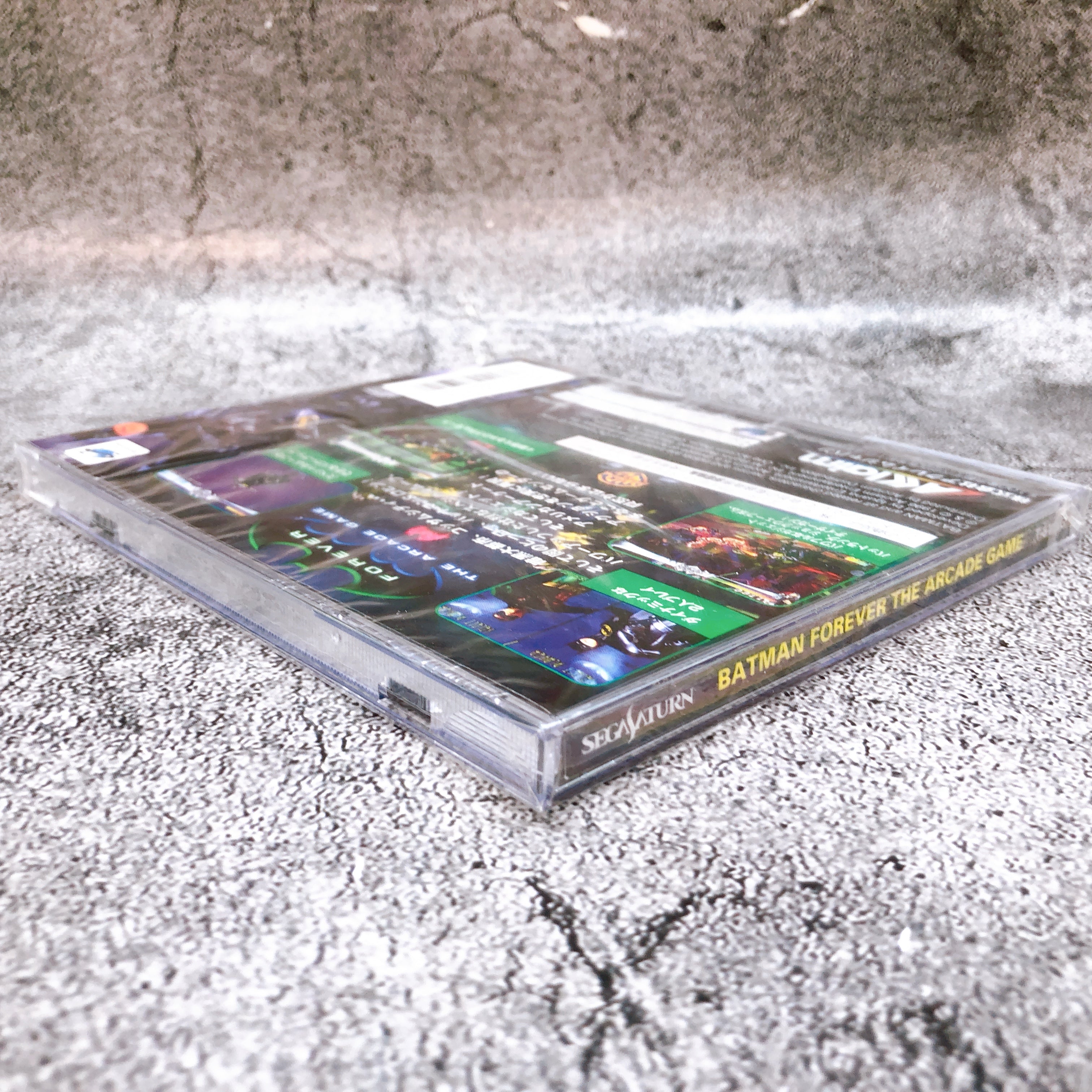 Sega Saturn Batman Forever The Arcade Game SS Action Game Acclaim Japan Sealed