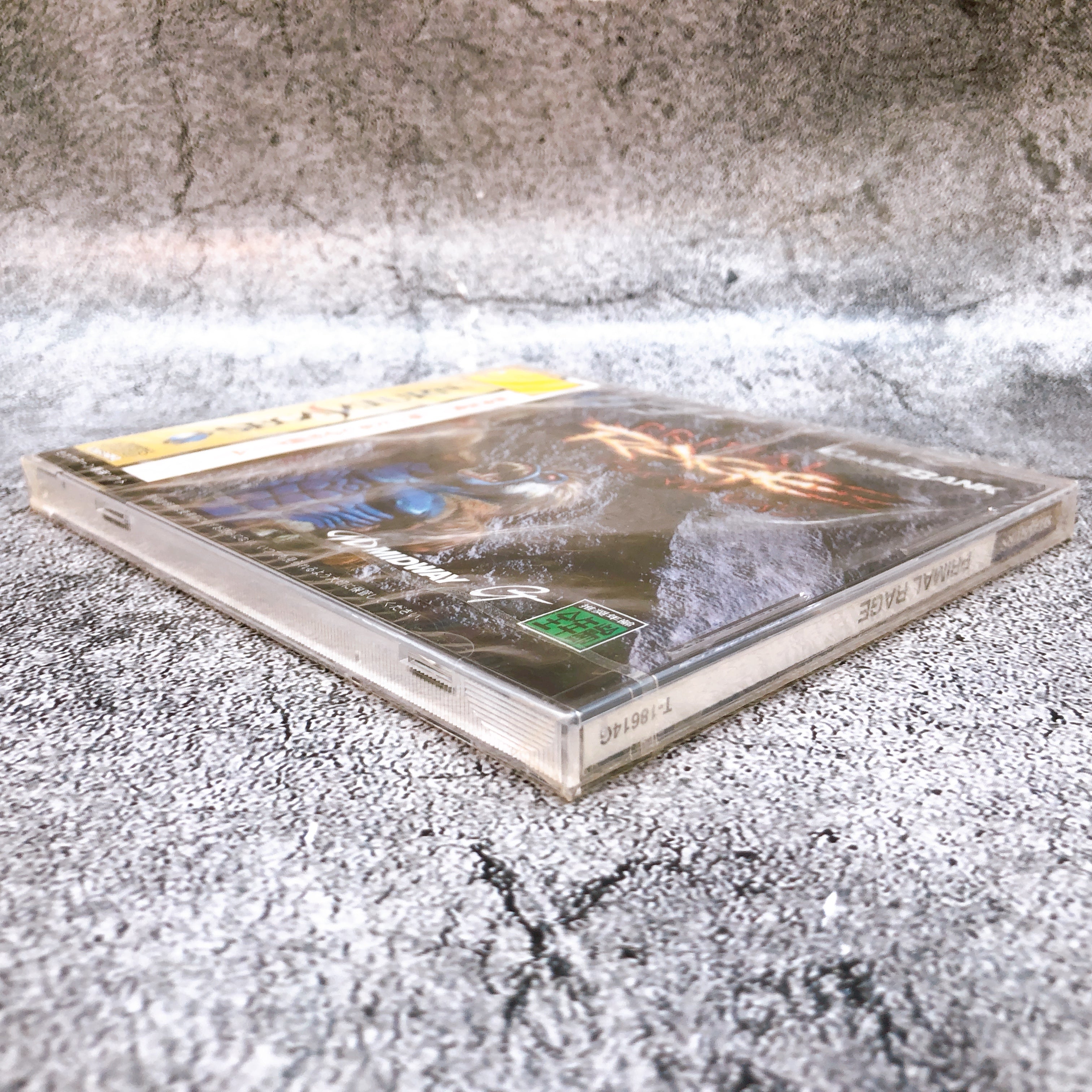 Sega Saturn PRIMAL RAGE SS Midway Game Bank Japan Rare Sealed NEW