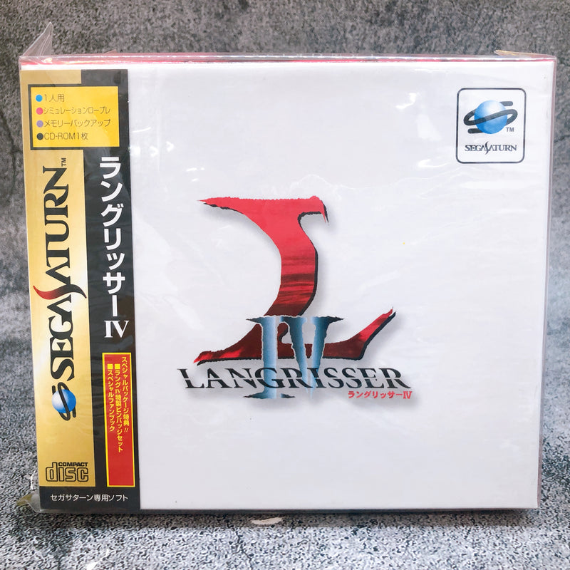 Sega Saturn Langrisser IV 4 Special Edition SS MASAYA Game Japan Sealed New