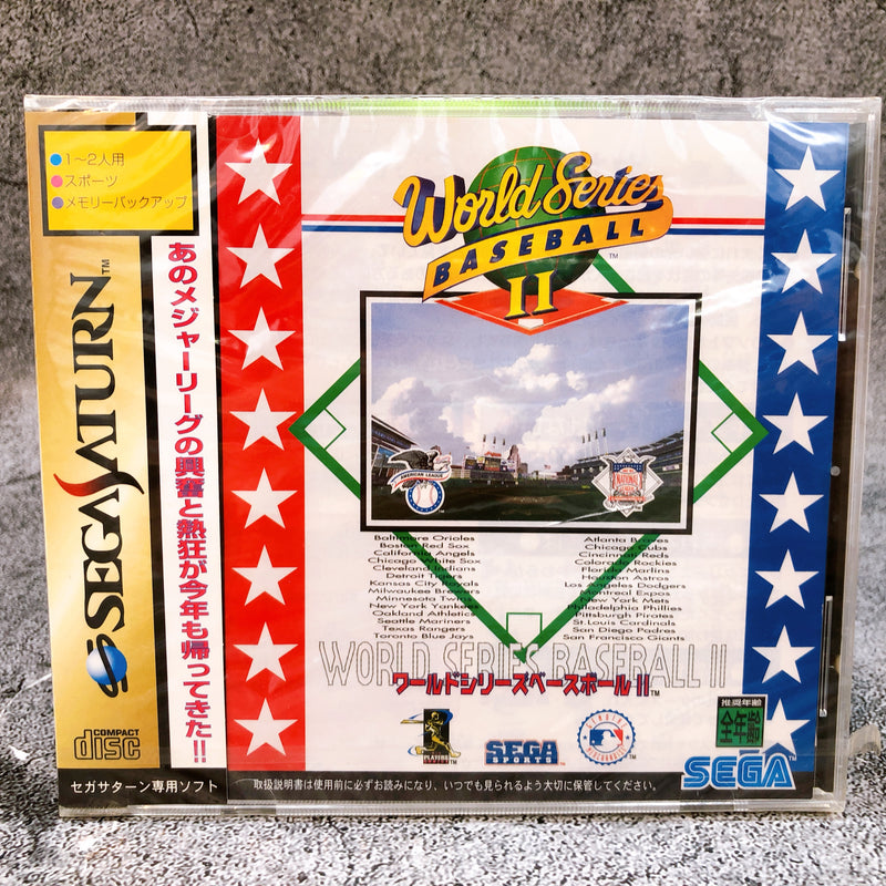 Sega Saturn World Series Baseball II 2 SS Sports Game Japan Sealed New