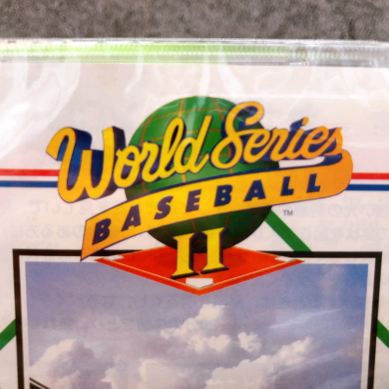 Sega Saturn World Series Baseball II 2 SS Sports Game Japan Sealed New