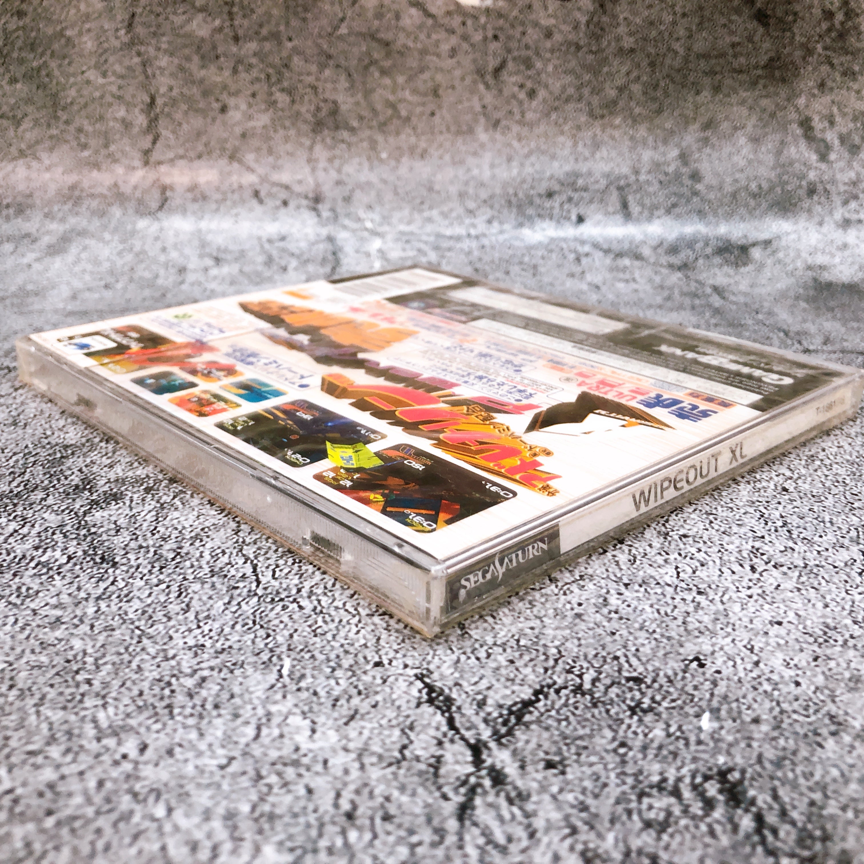 Sega Saturn WIPEOUT XL SS Racing Game Game Bank from Japan Sealed NEW FASTSHIP