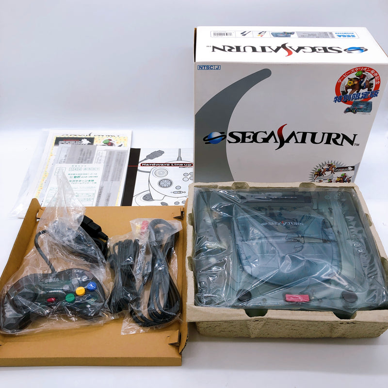 Sega Saturn Skeleton Derby Stallion Limited ver. SS Game Console in Stock TESTED