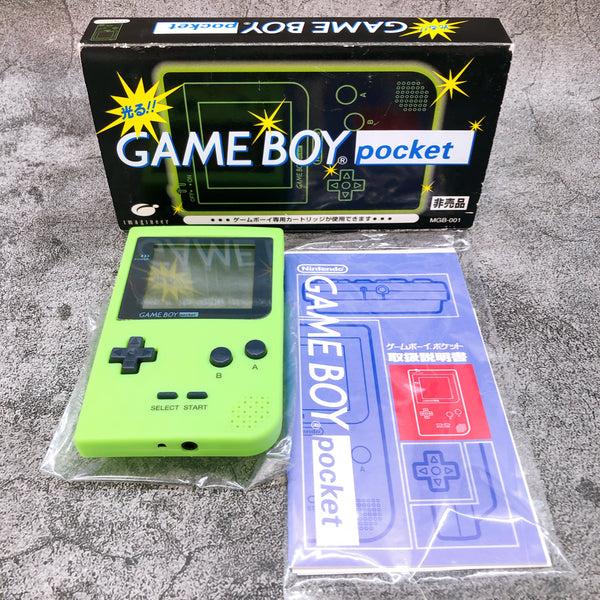 Imagineer Green Glow in the Dark Game Boy Pocket Limited Console Nintendo Japan