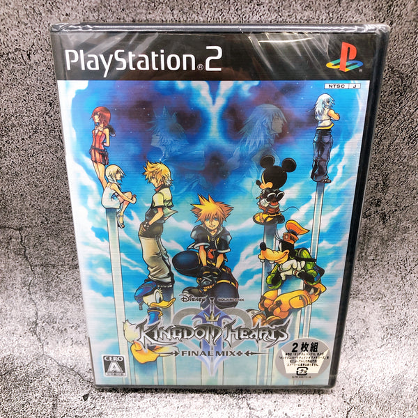 Playstation 2 Kingdom Hearts II 2 Final Mix + PS2 Square Enix Game Sealed New