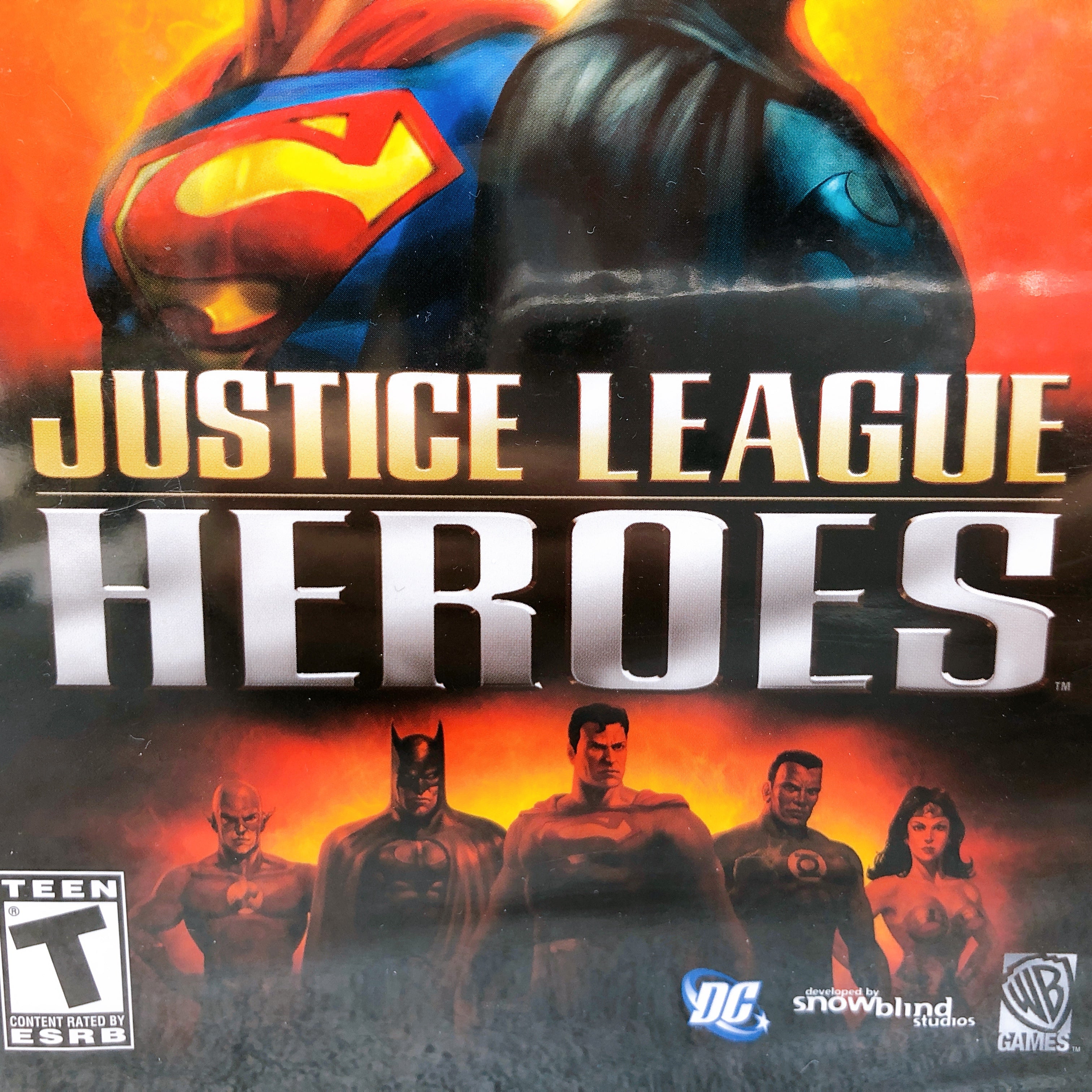 PlayStation 2 Justice League Heroes PS2 Warner Bros. Game Sealed New