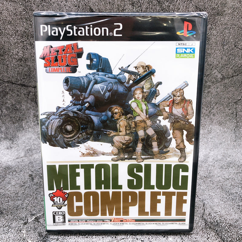 Playstation Metal Slug Complete PS2 SNK Japan Game Sealed New