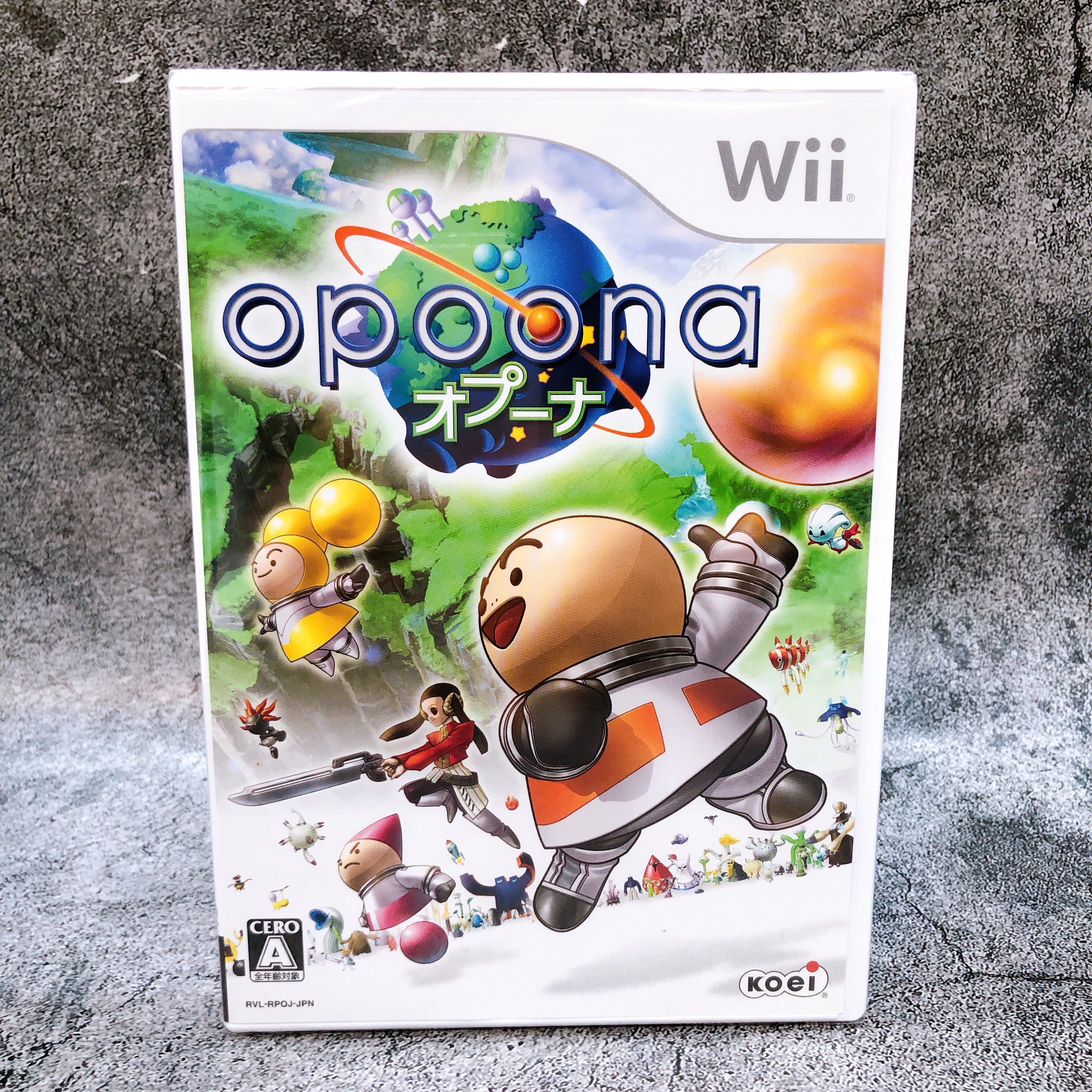 Nintendo Wii opoona Koei Japan RPG Game Sealed NEW FASTSHIP