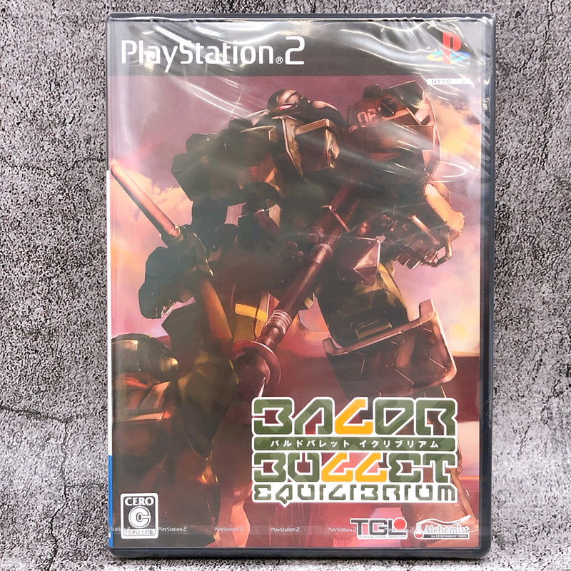 Playstation 2 Baldr Bullet Equilibrium PS2 Alchemist Japan Game Sealed New