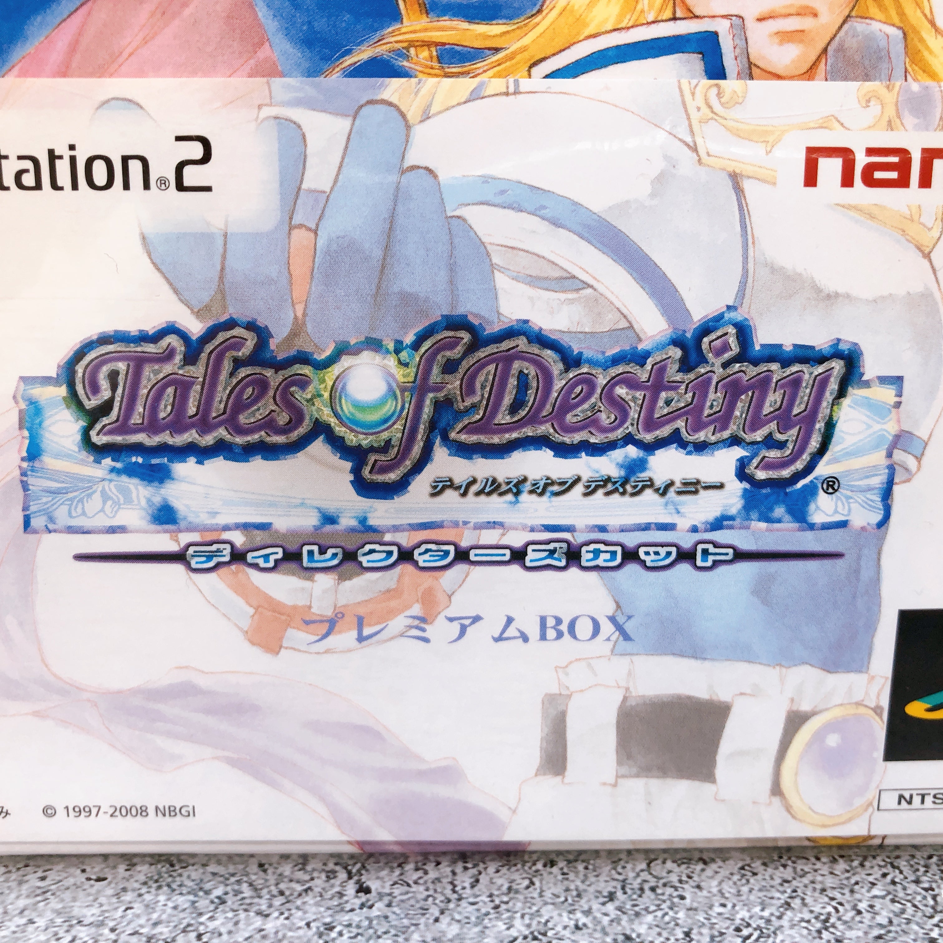 PS2 Tales of Destiny Director's Cut Premium Box PlayStation 2 Japan Ga