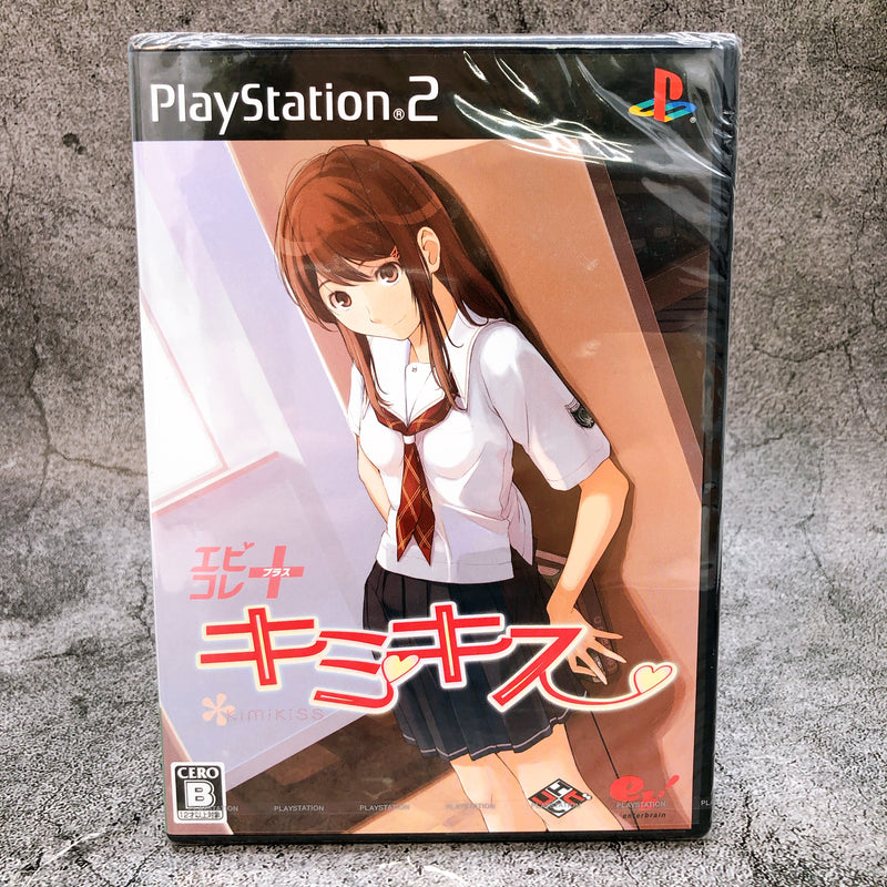 Playstation 2 Kimi Kiss Ebikore + KimiKiss PS2 Enterbrain Japan Sealed New