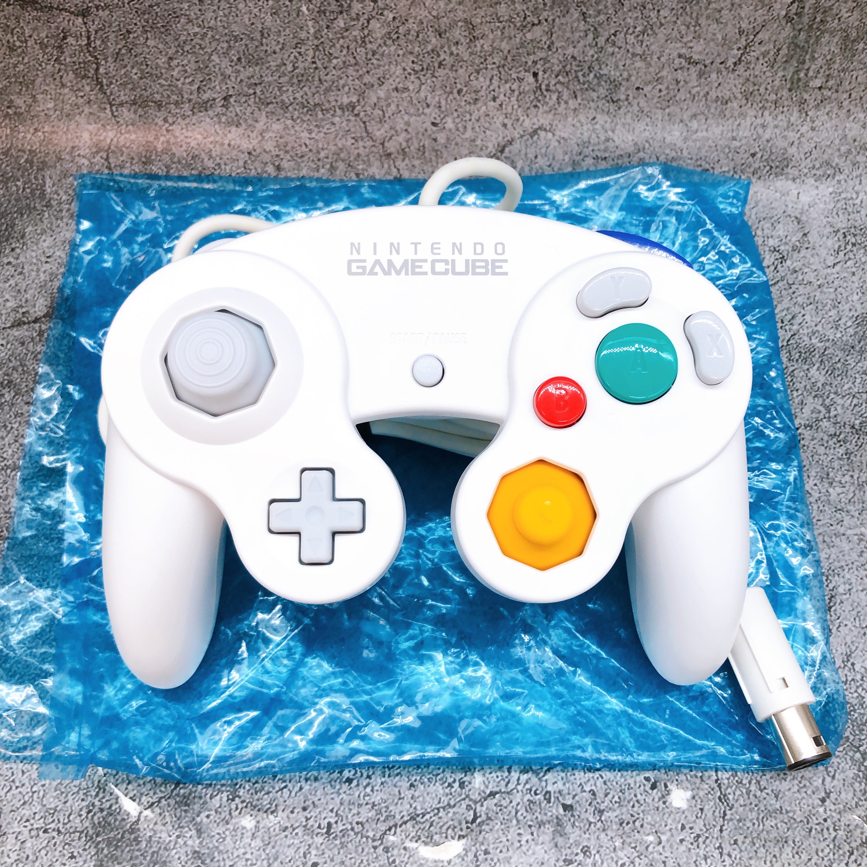 Nintendo GameCube Controller White DOL-A-CWA GC Official Product Japan FASTSHIP
