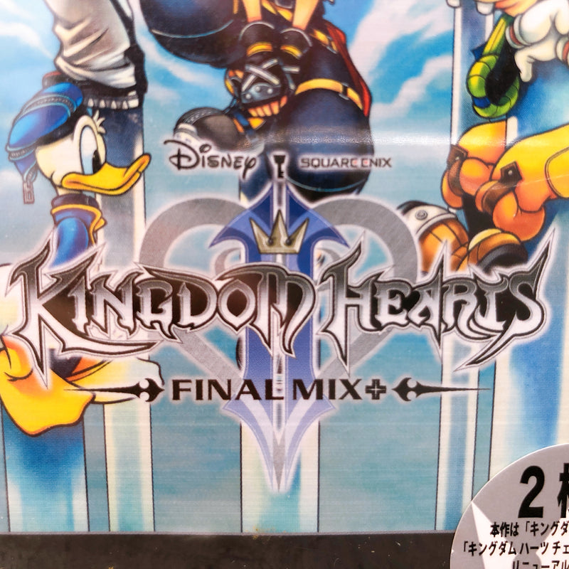 PS2 Kingdom Hearts II Final Mix+ Ultimate Hits Square Enix Japan Game Sealed New