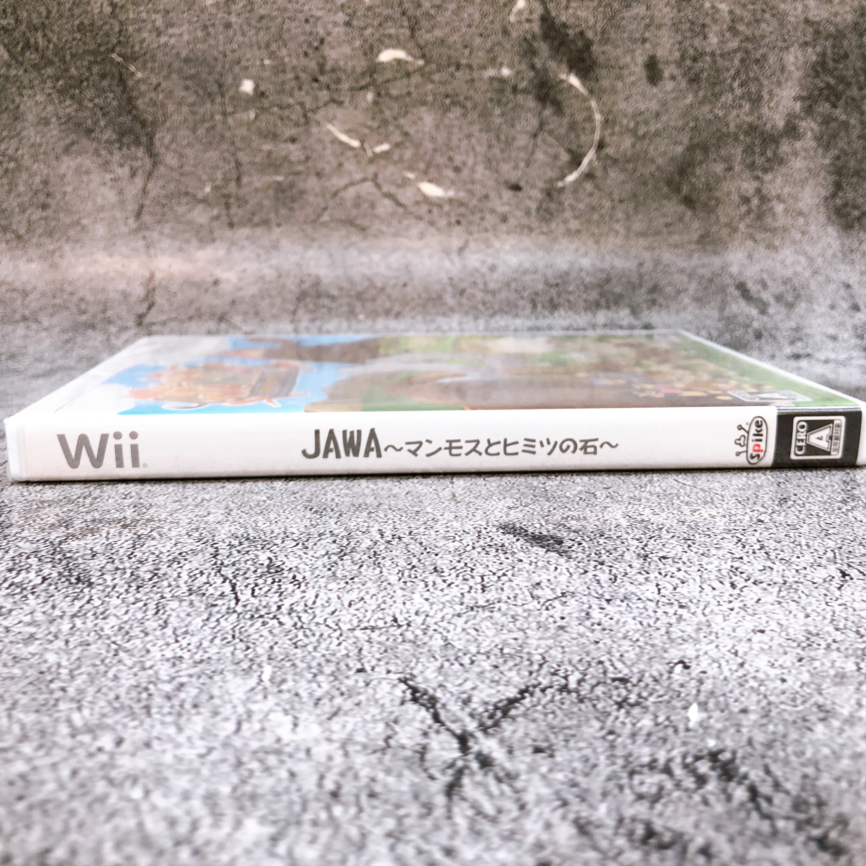 Nintendo Wii JAWA Mammoth to Himitsu no Ishi Spike Japan Game Sealed FASTSHIP