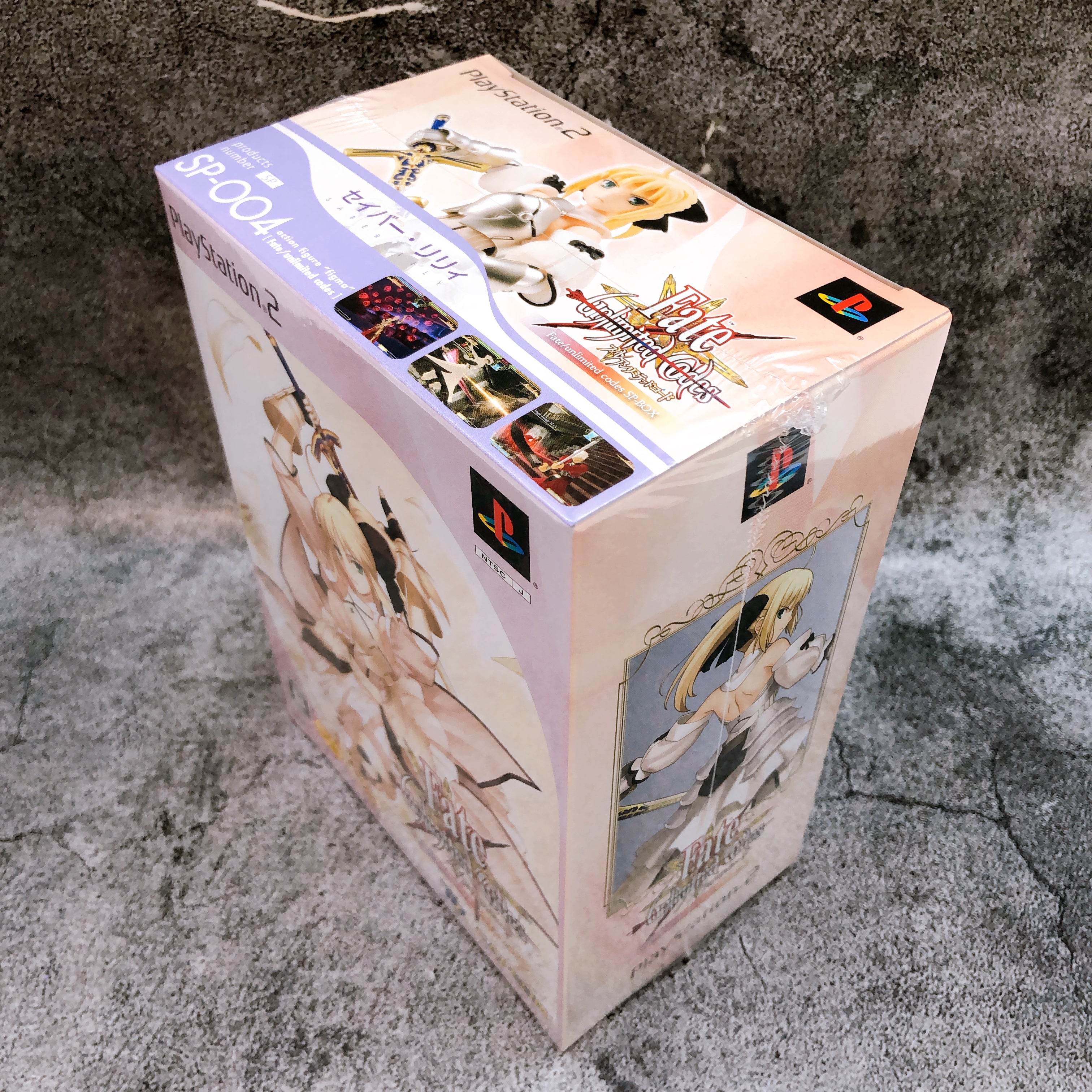 PS2 Fate Unlimited Codes SP-BOX Limited Saber Lily figma Figure Game S