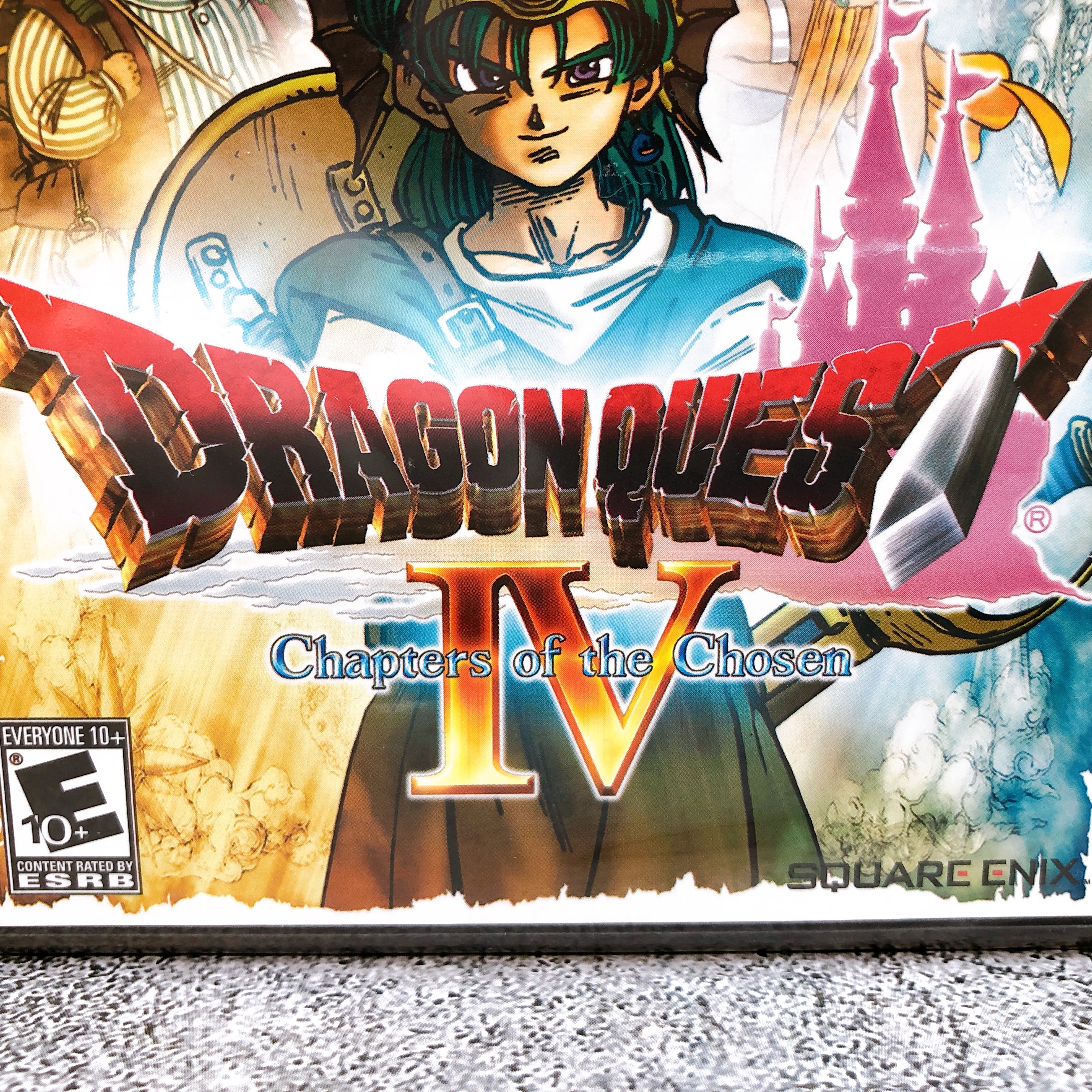 Nintendo DS Dragon Quest IV Chapters of the Chosen Square Enix Game AUTHENTIC