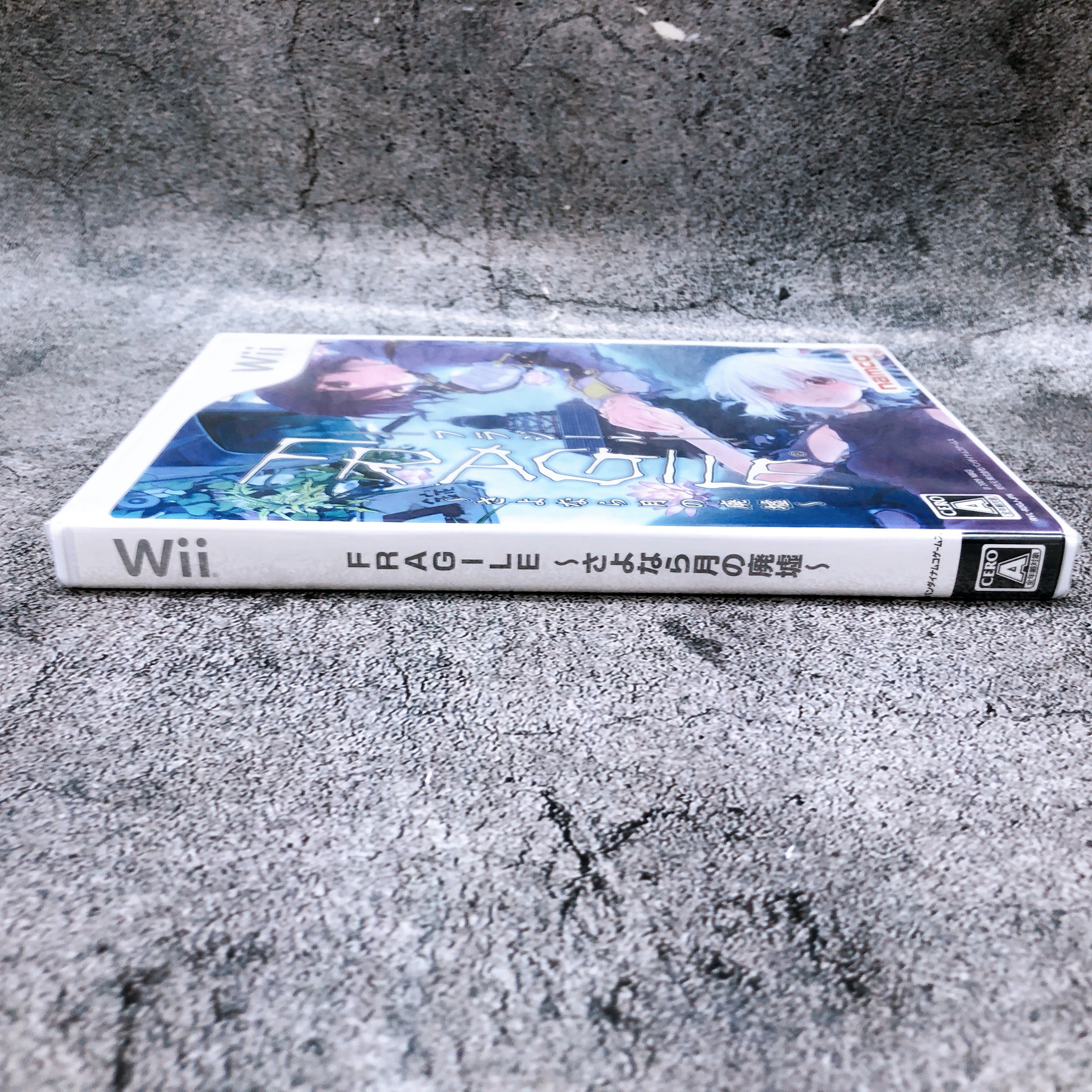 Nintendo Wii Fragile Sayonara Tsuki no Haikyo Bandai Namco Game + Soundtrack NEW