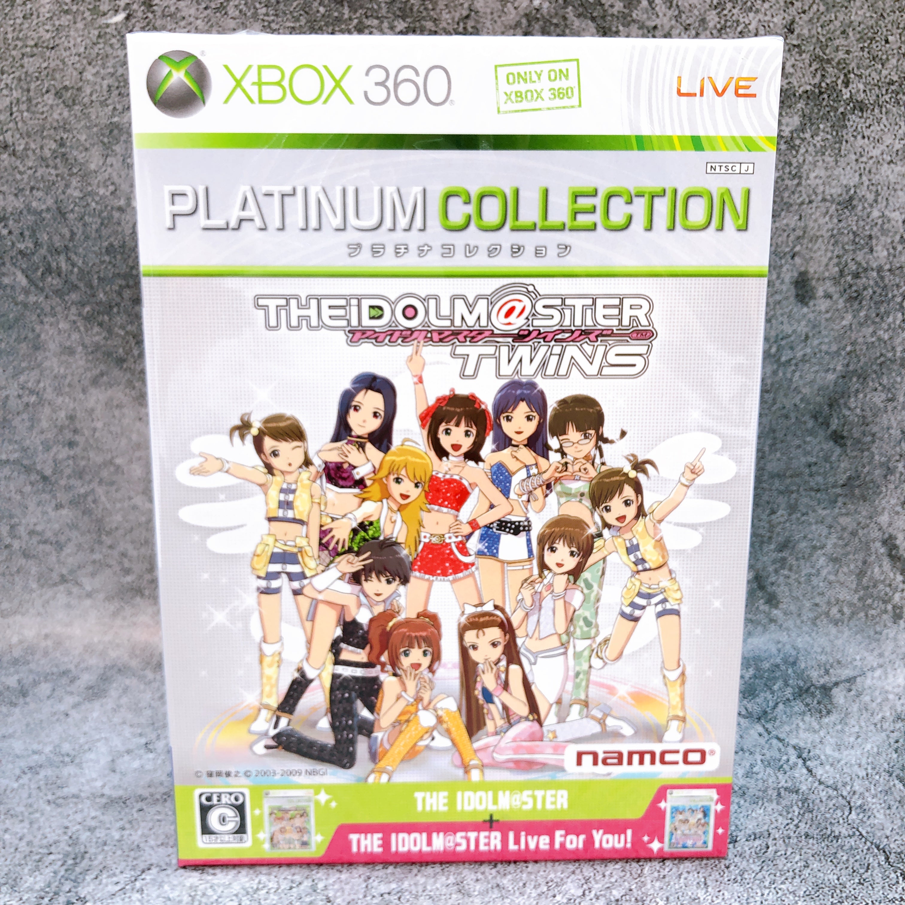 Microsoft Xbox 360 THE IDOLMASTER Twins Platinum Collection Japan Game Sealed