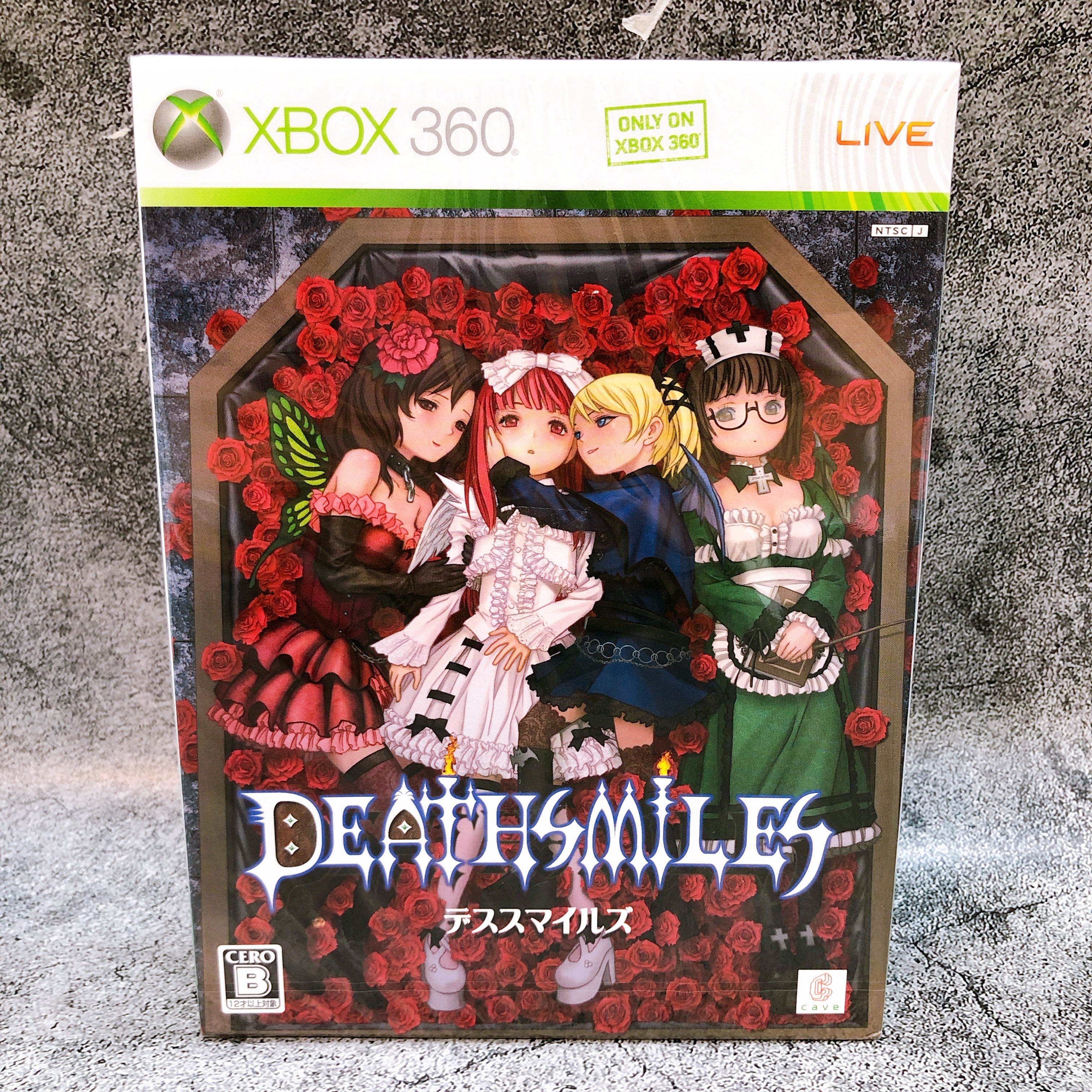 Microsoft Xbox 360 Deathsmiles Limited Edition Cave Japan Game Factory Sealed