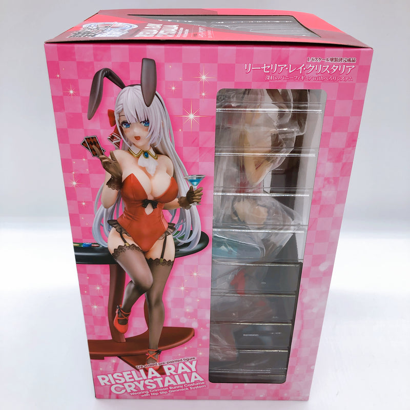 Riselia Ray Crystalia Crimson Bunny with Nip Slip Gimmick System Figure + Bonus