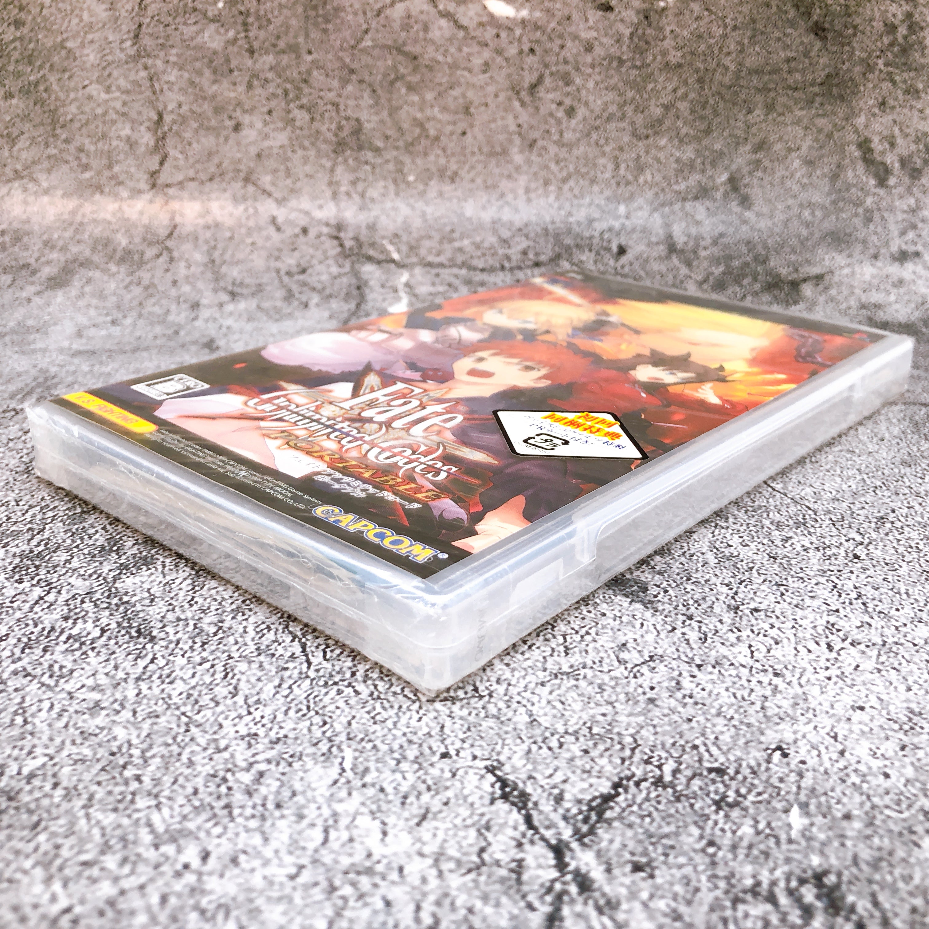 PSP Fate/unlimited codes PORTABLE First Edition Action Game Capcom Japan Sealed