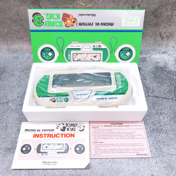 その他 Nintendo Micro VS. System Donkey Kong 3 Nintendo Game & Watch DONKEY KONG 3 Micro VS System Game Console Teste