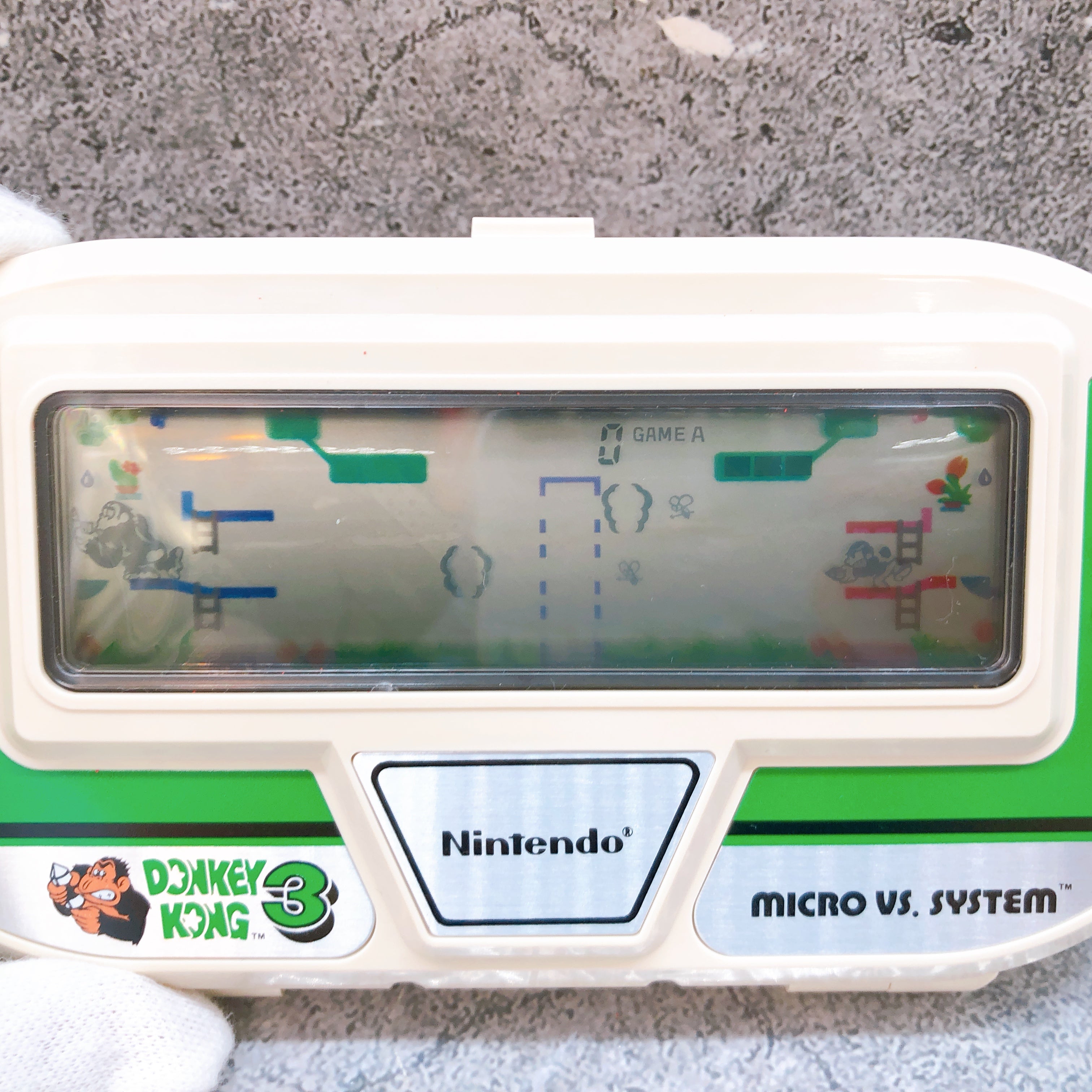 Nintendo Game & Watch DONKEY KONG 3 Micro VS System Game Console Tested FASTSHIP