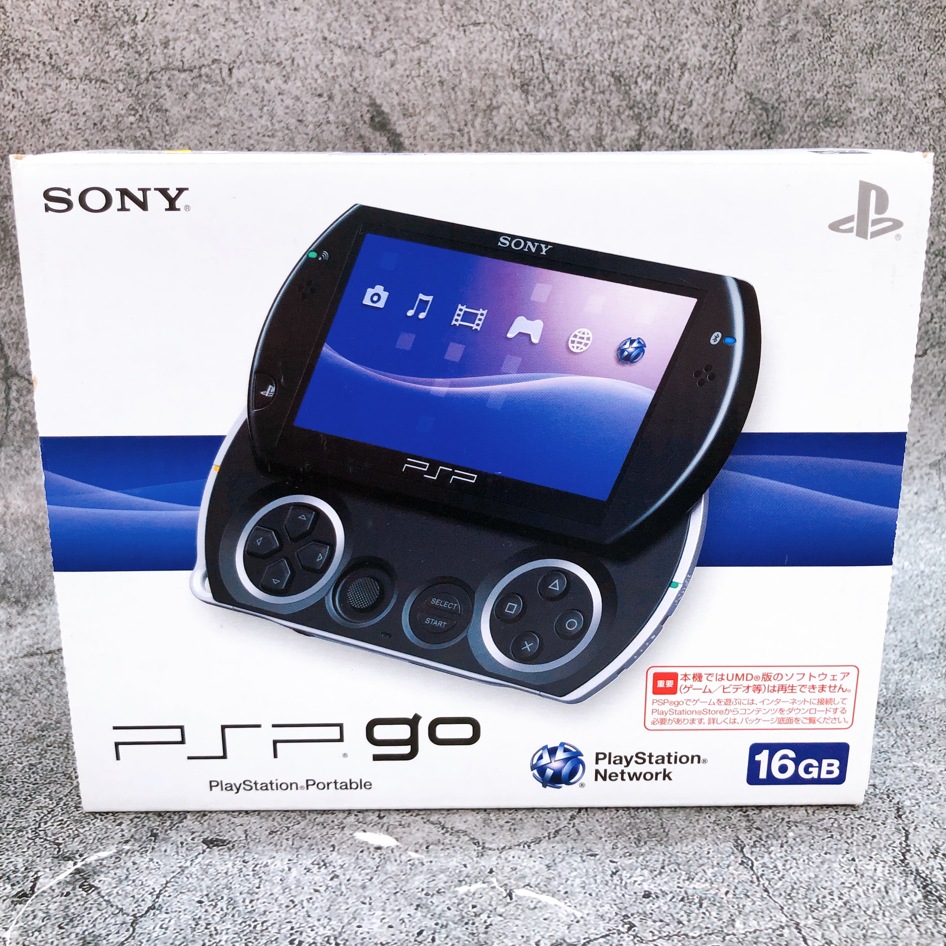 Sony PSP GO PlayStation Portable Piano Black Game Console PSP-N100 Boxed inStock