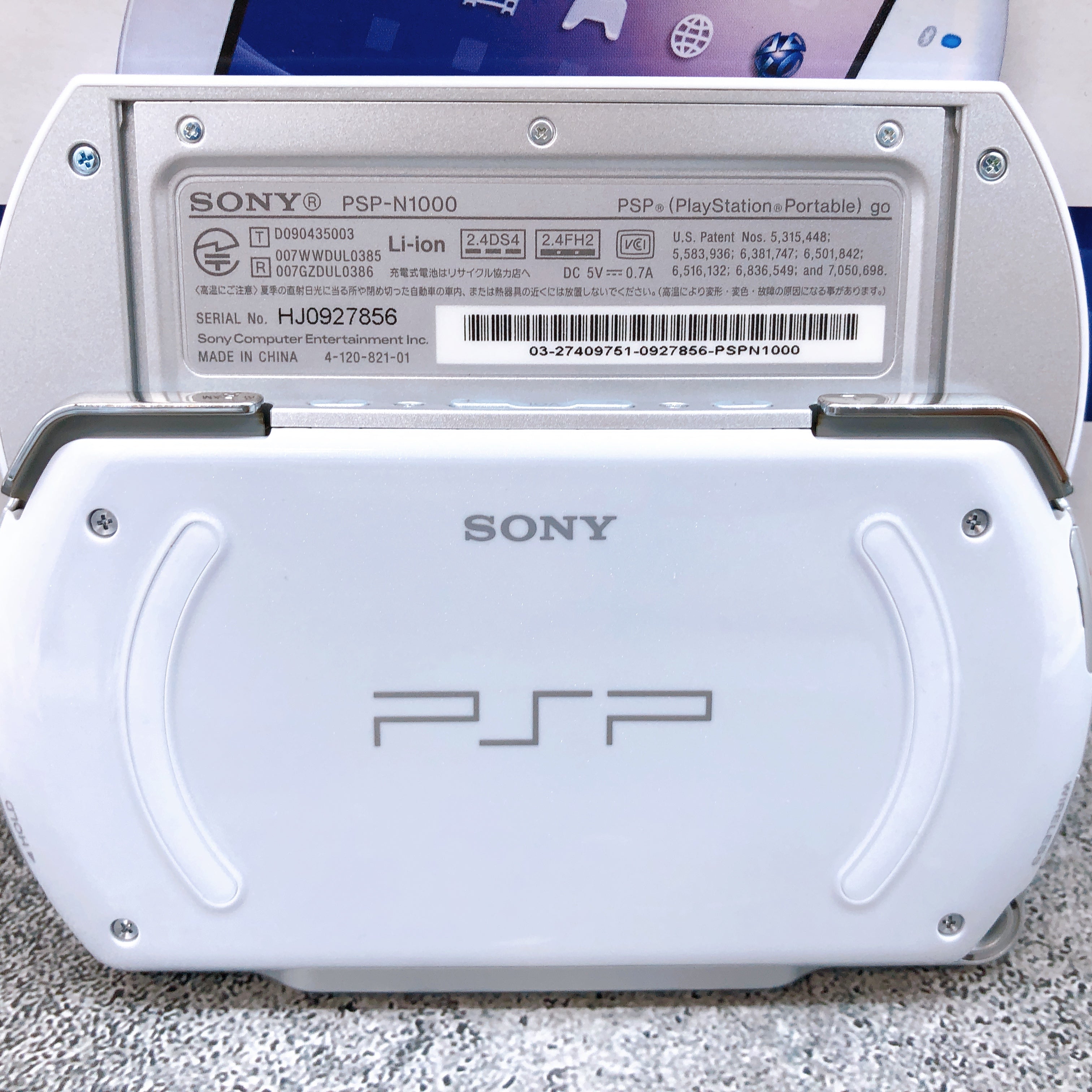 Sony PSP GO PlayStation Portable Pearl White Console PSP-N1000 Boxed in Stock
