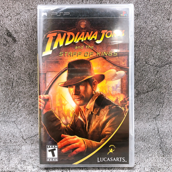 PSP Indiana Jones and the Staff of Kings PlayStation Portable Game Sealed New