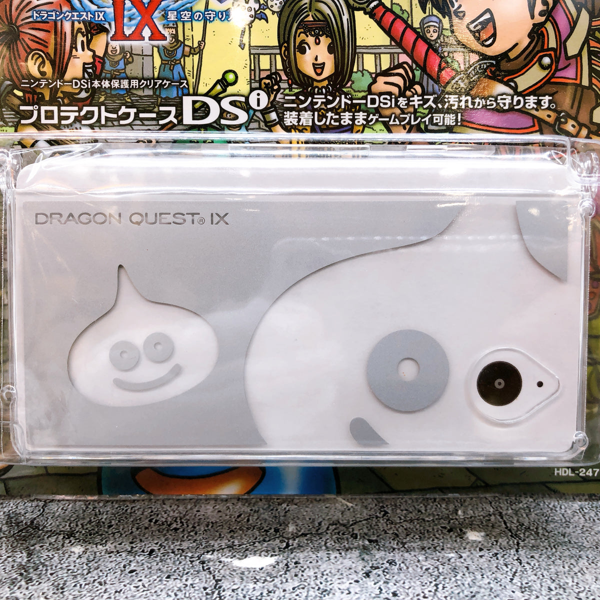 Dragon Quest IX Protective Clear Case for Nintendo DSi HORI Japan NEW AUTHENTIC