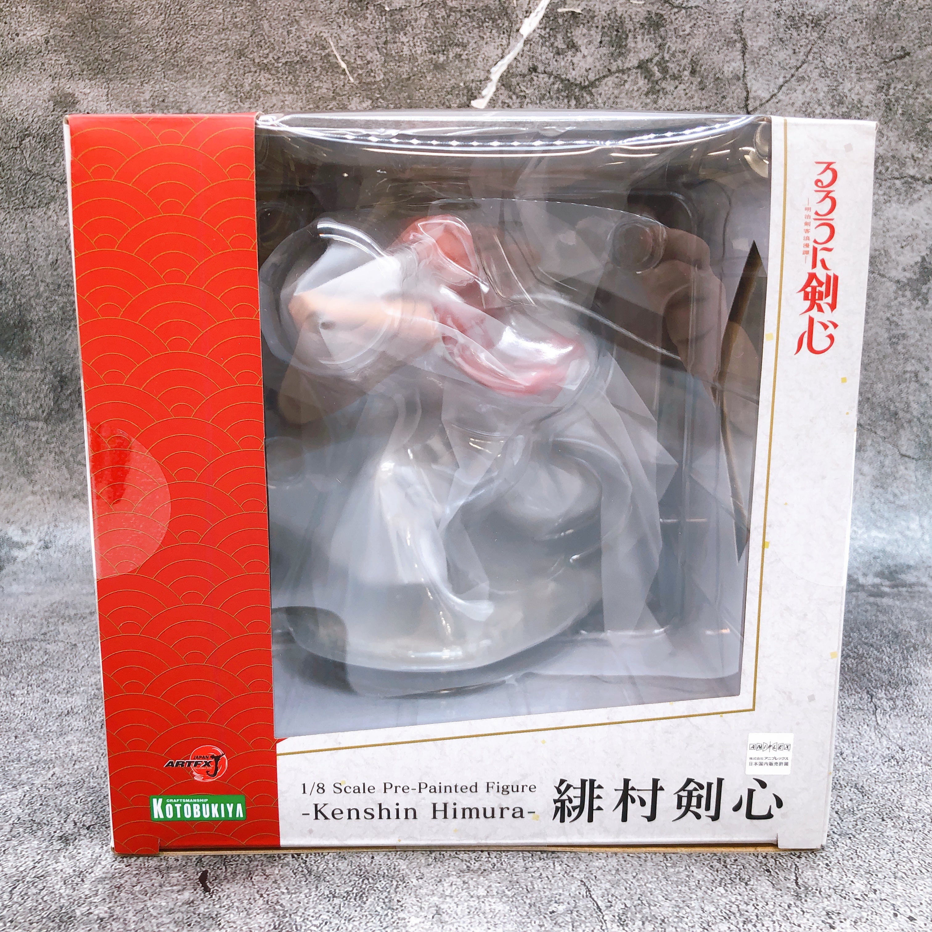 Rurouni Kenshin Himura 1/8 Scale Figure ARTFX J Kotobukiya Japan AUTHENTIC Anime