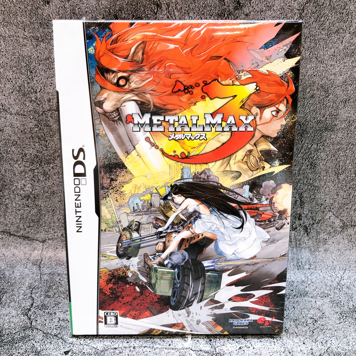 Nintendo DS Metal Max 3 Limited Edition NDS Rare Game KADOKAWA Japan Sealed NEW