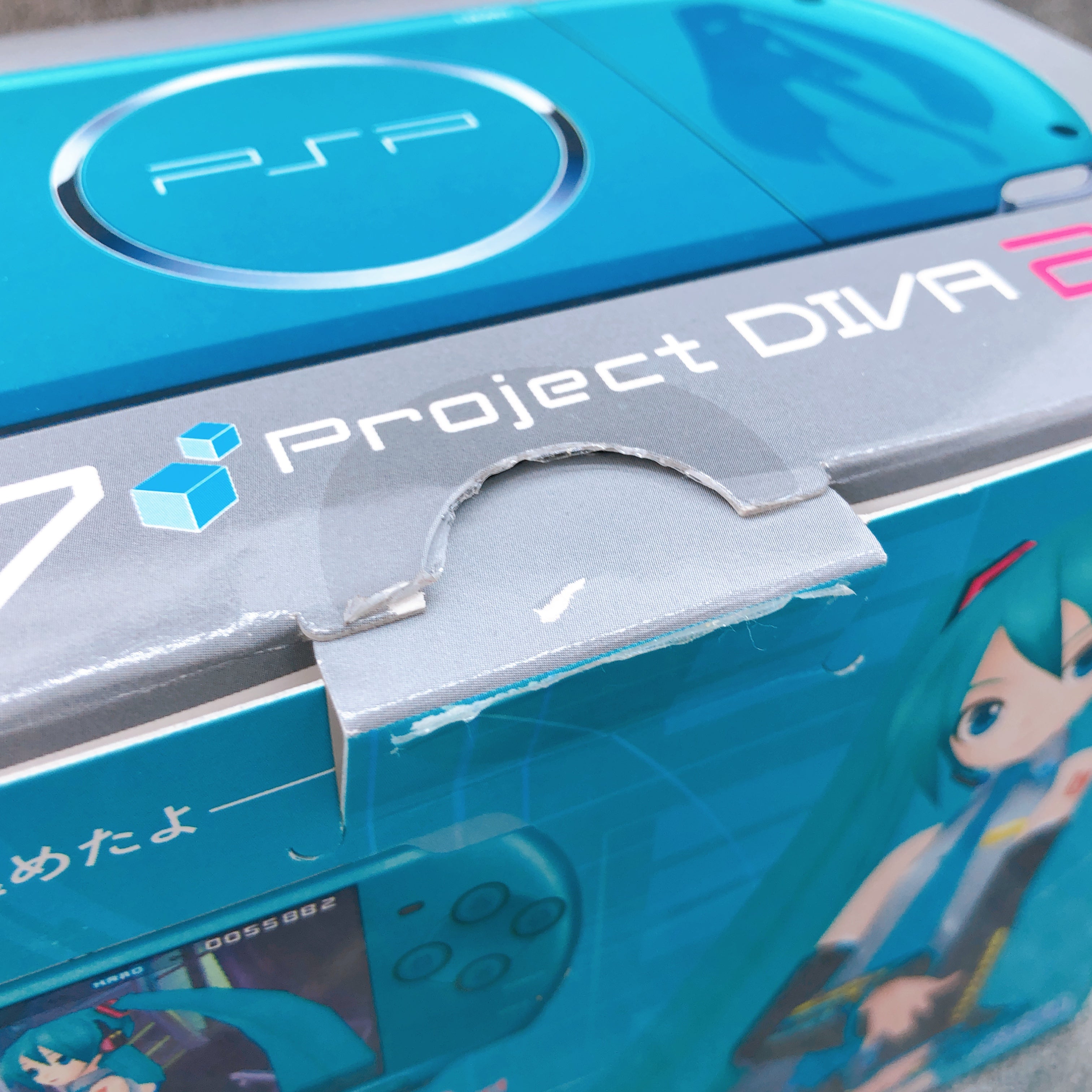 PSP 3000 Miku Hatsune Project DIVA 2nd full ippai pack Sega